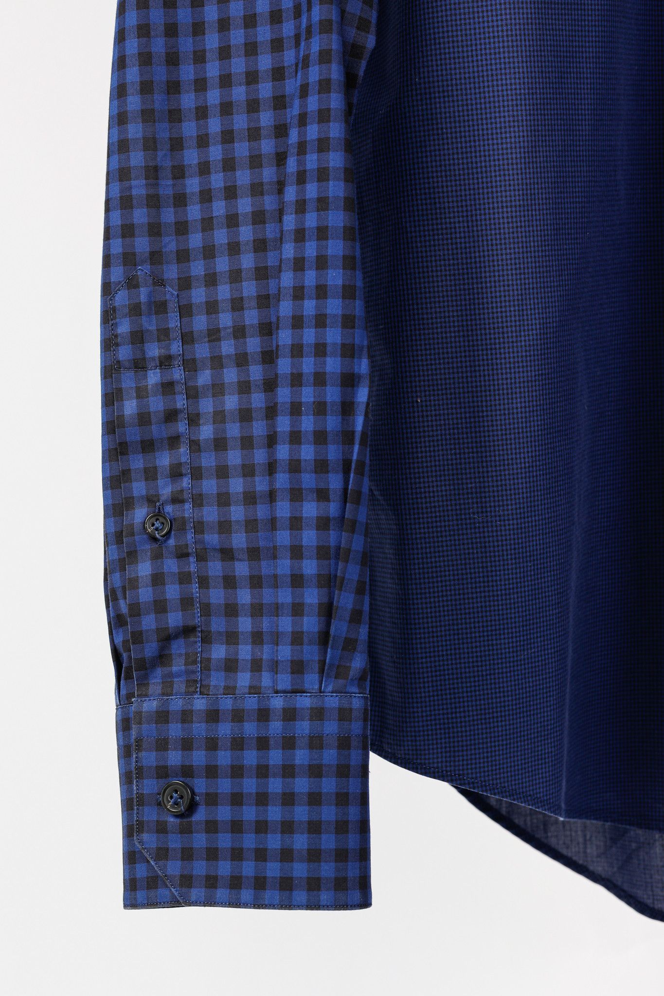 Lanvin Lanvin Blue Check Cotton Poplin Button-Up Shirt Size US XXL / EU 58 / 5 - 6 Thumbnail