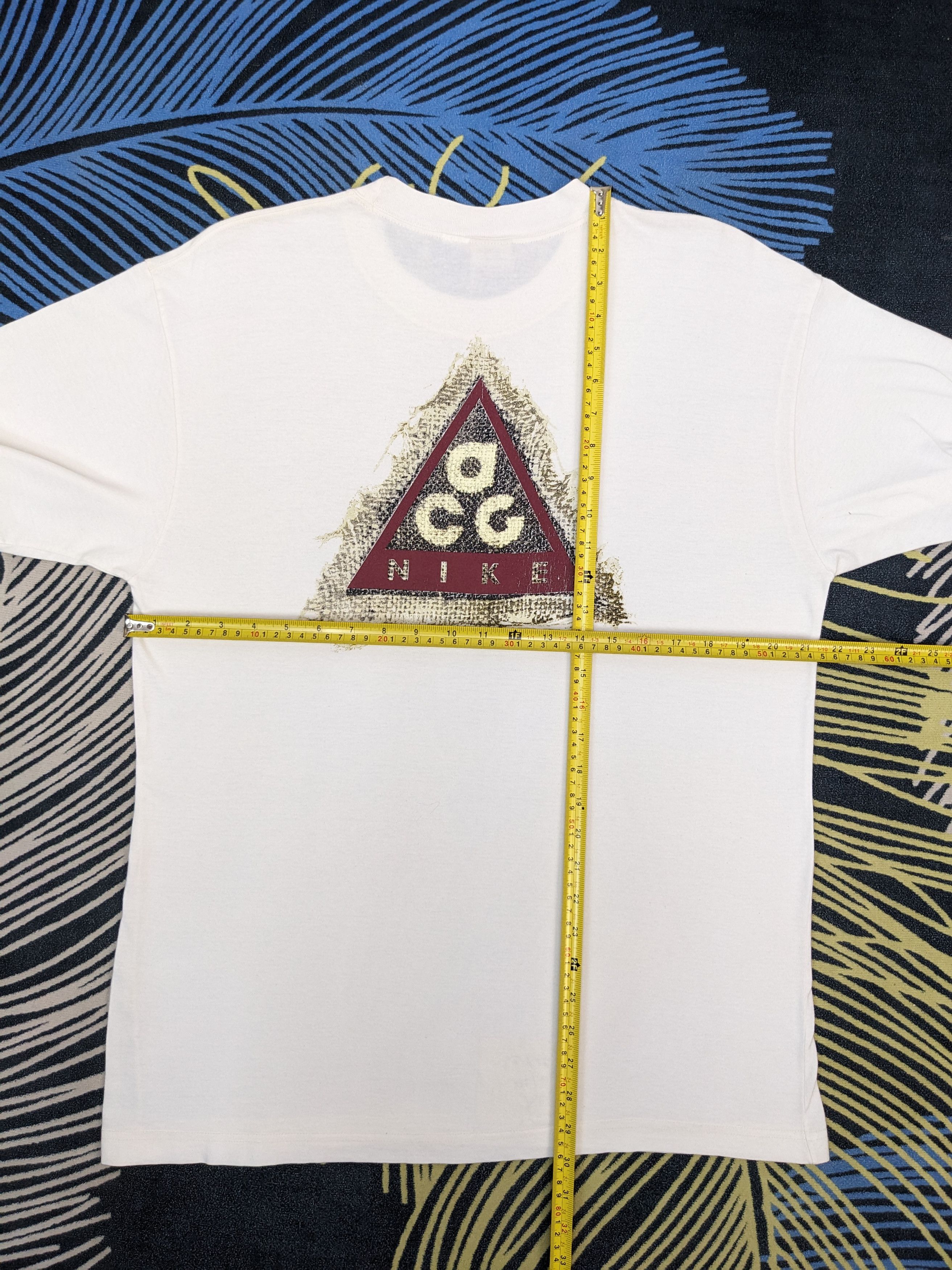 Nike ACG VINTAGE NIKE ACG BIG LOGO WHITE TSHIRT Size US L / EU 52-54 / 3 - 6 Thumbnail