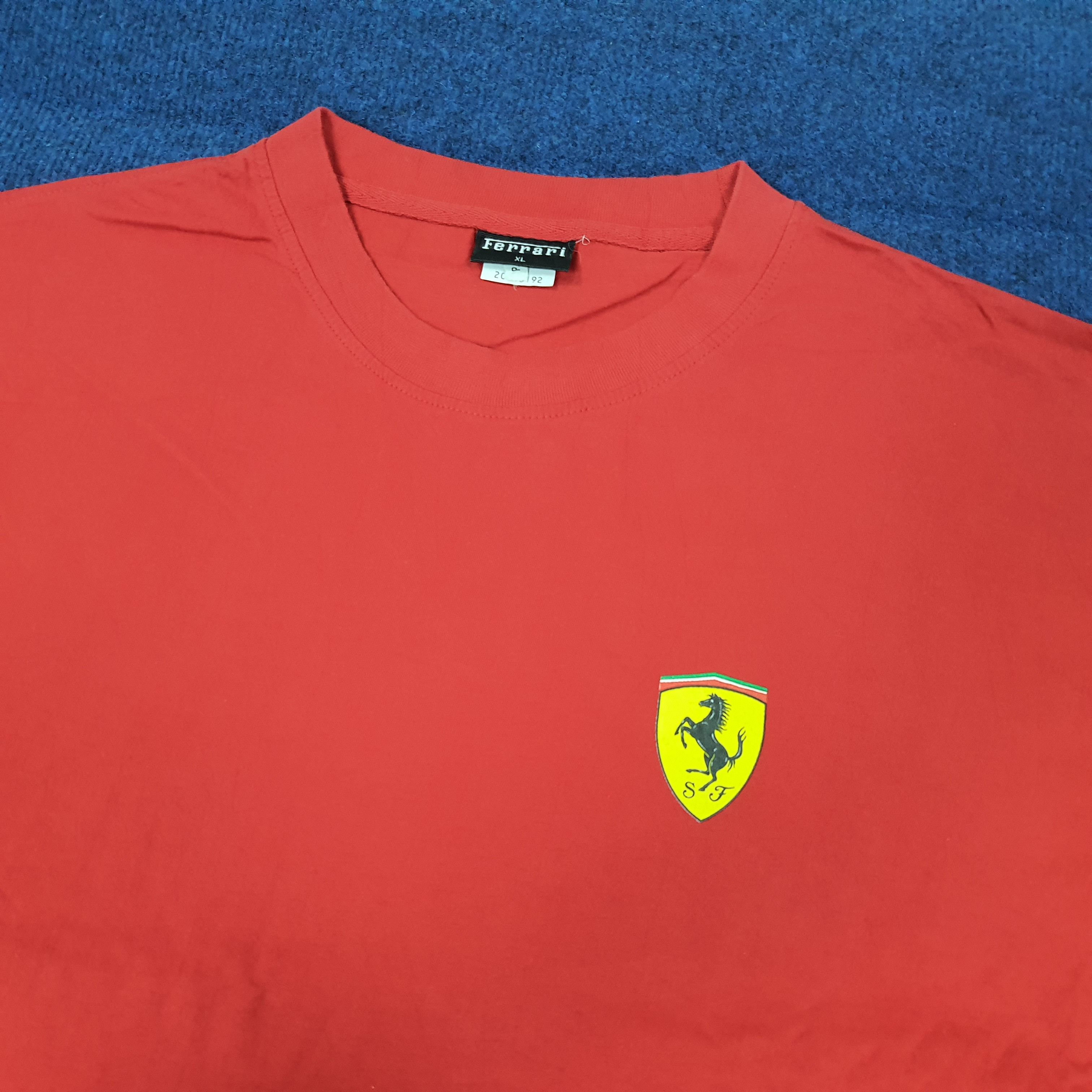 Ferrari Vintage Ferrari Formula1 F1 Racing Tshirt C223N73 Size US XL / EU 56 / 4 - 2 Thumbnail