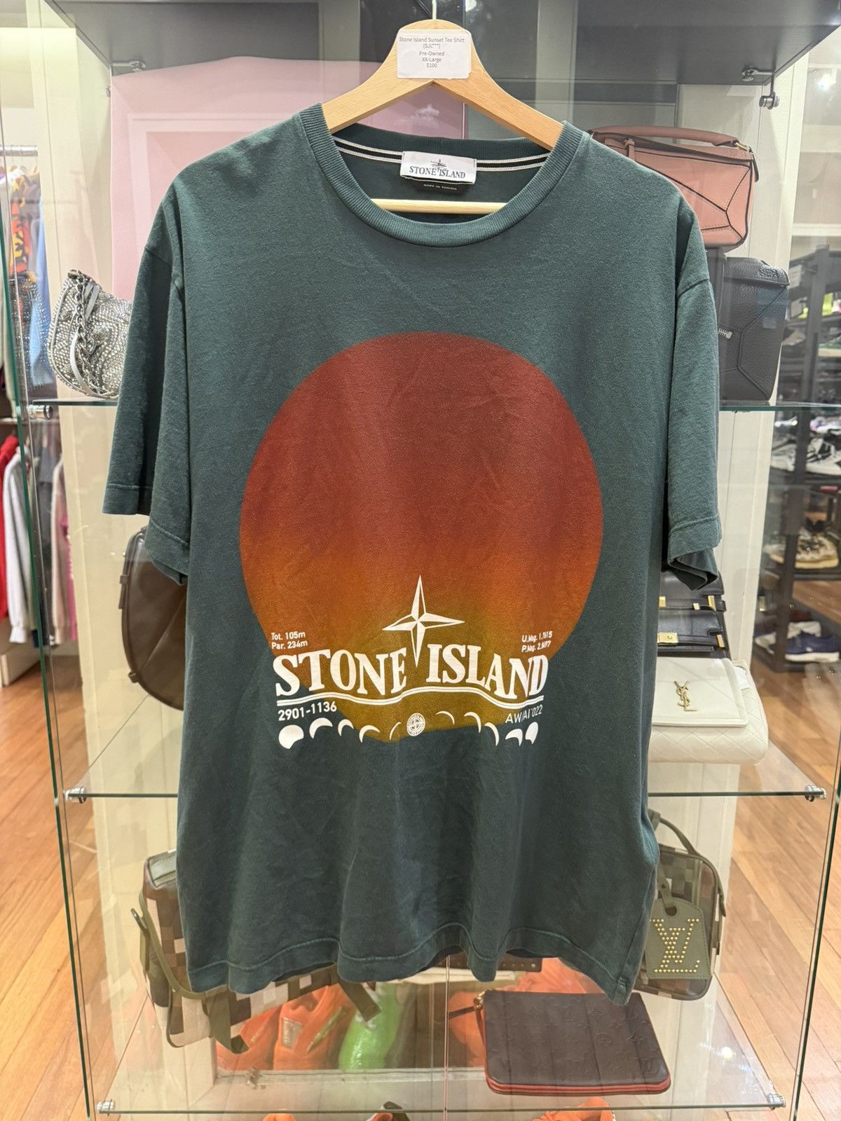 Stone Island Stone Island Sunset Tee Size US XXL / EU 58 / 5 - 1 Thumbnail