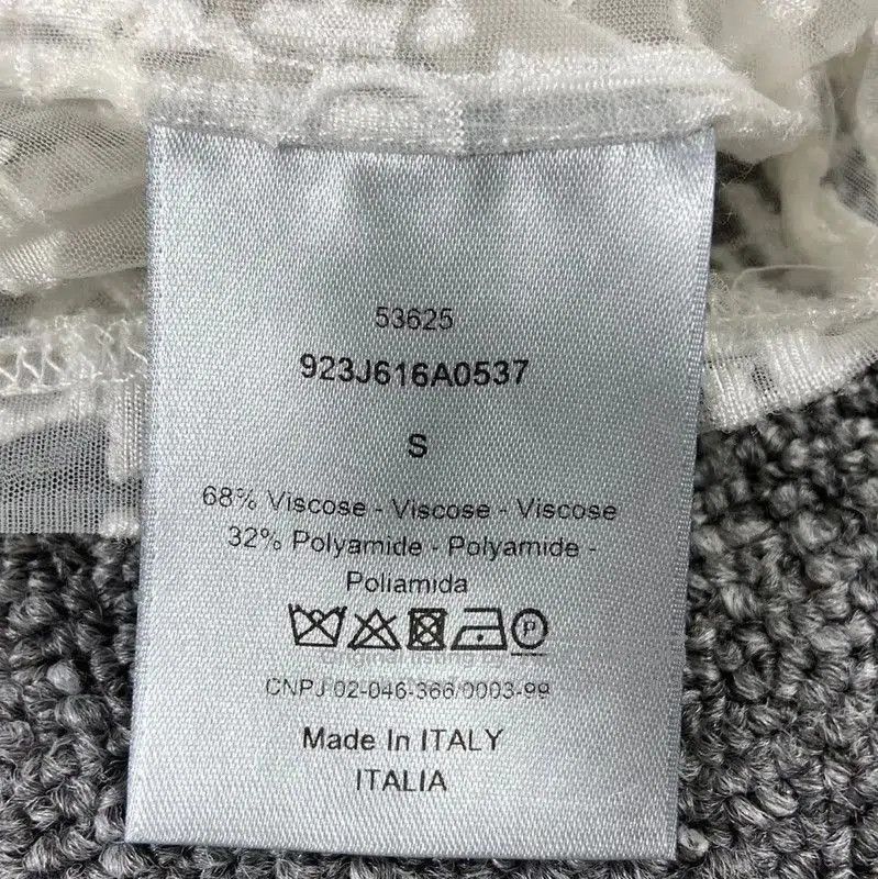 Dior Dior White Sheer Women's T. Size S / US 4 / IT 40 - 5 Thumbnail