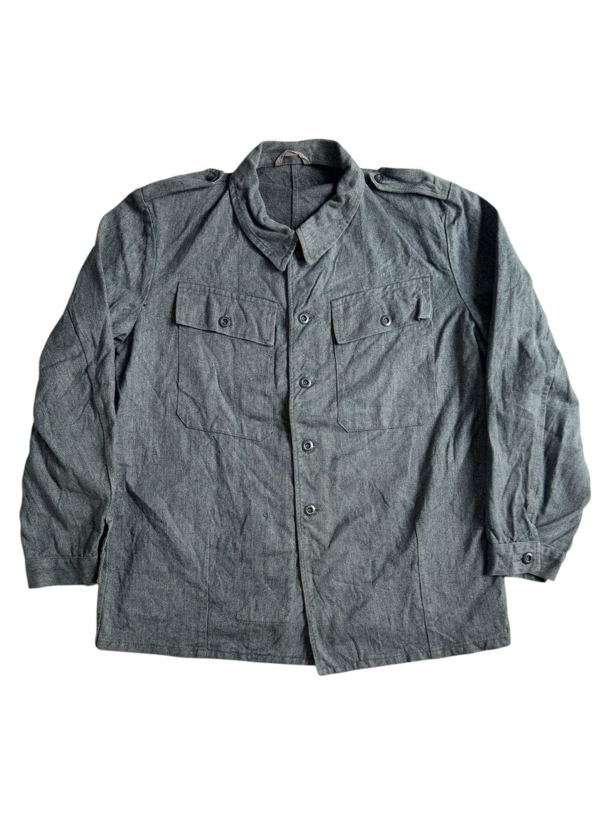 Vintage VERY RARE VINTAGE JACKET SHIRT SWISS PRISON WORK CHORE Size US L / EU 52-54 / 3 - 1 Thumbnail