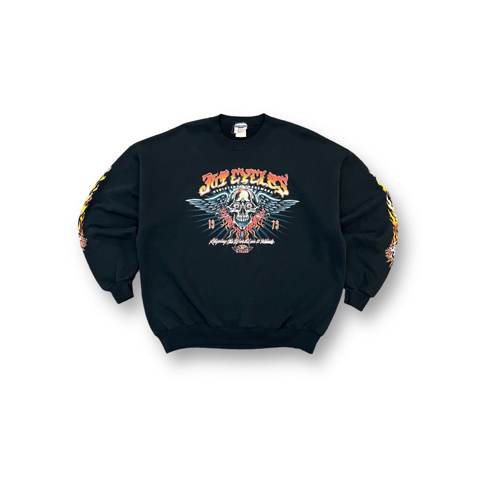 Vintage 1960’s Motorcycle Waterprint Sweatshirt