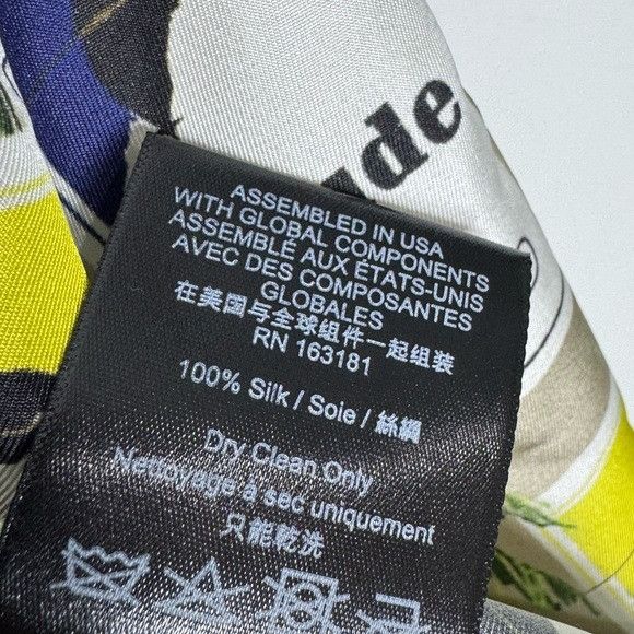 Rhude Rhude Cigarette-Print Silk Shirt Taupe Multi Men’s Size Medi Size US M / EU 48-50 / 2 - 6 Thumbnail