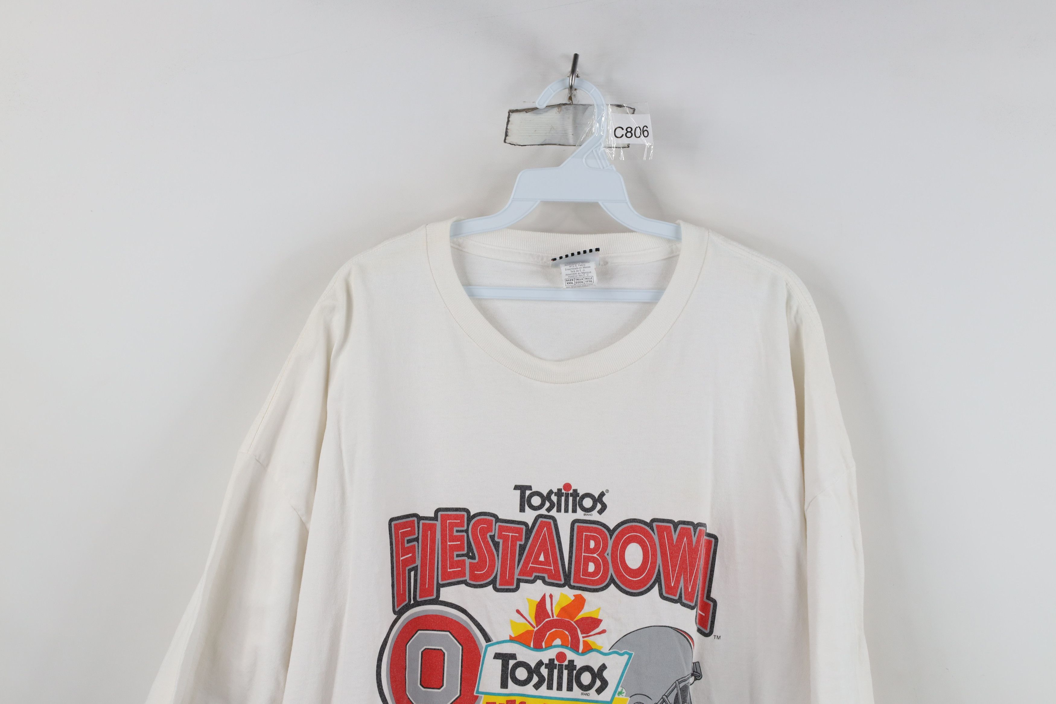 Vintage Vintage Bowl Ohio State University Football T-Shirt White Size US XXL / EU 58 / 5 - 2 Thumbnail