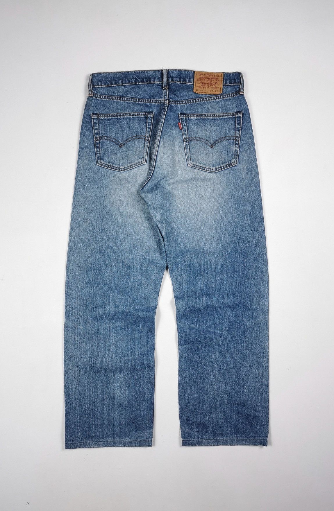 Levi's Vintage 90s Levis 512 Distressed Denim Jeans. Size US 33 - 5 Thumbnail
