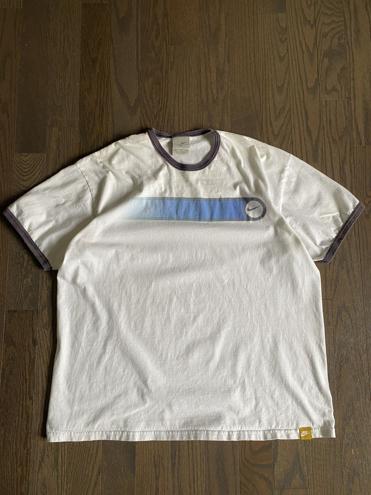 Nike Vintage Nike Ringer Tee Size US XXL / EU 58 / 5 - 1 Thumbnail