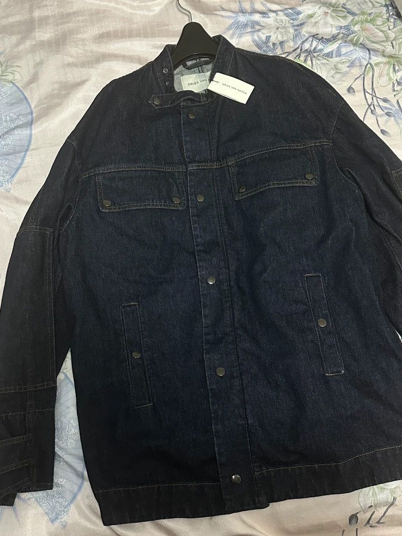 Dries Van Noten dries van noten Long denim coat 2505-Nextarrow Size US M / EU 48-50 / 2 - 1 Thumbnail
