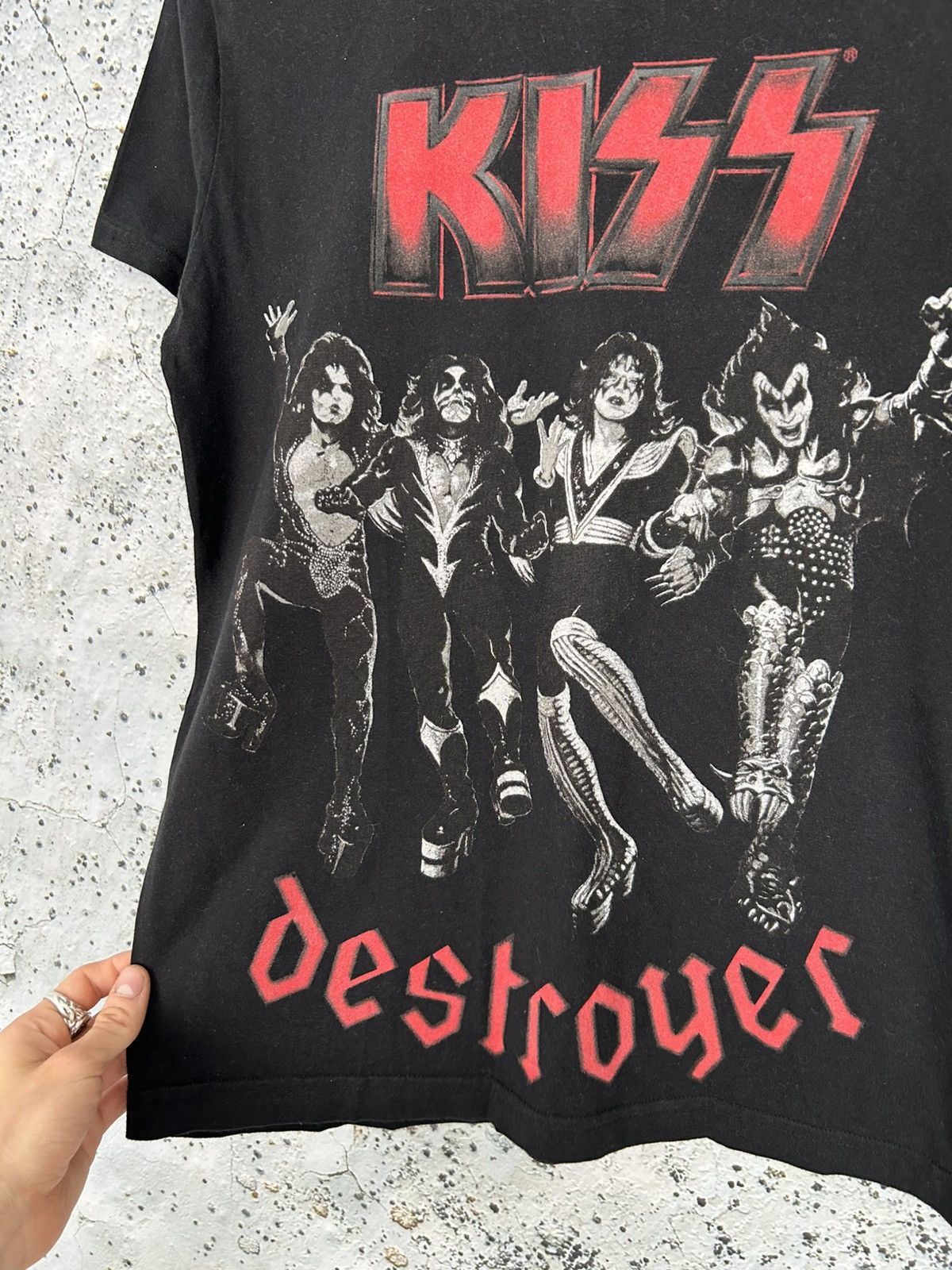 Band Tees The Kiss Destroyer Rock Band Tee Glam Metal Grunge Size US S / EU 44-46 / 1 - 3 Thumbnail
