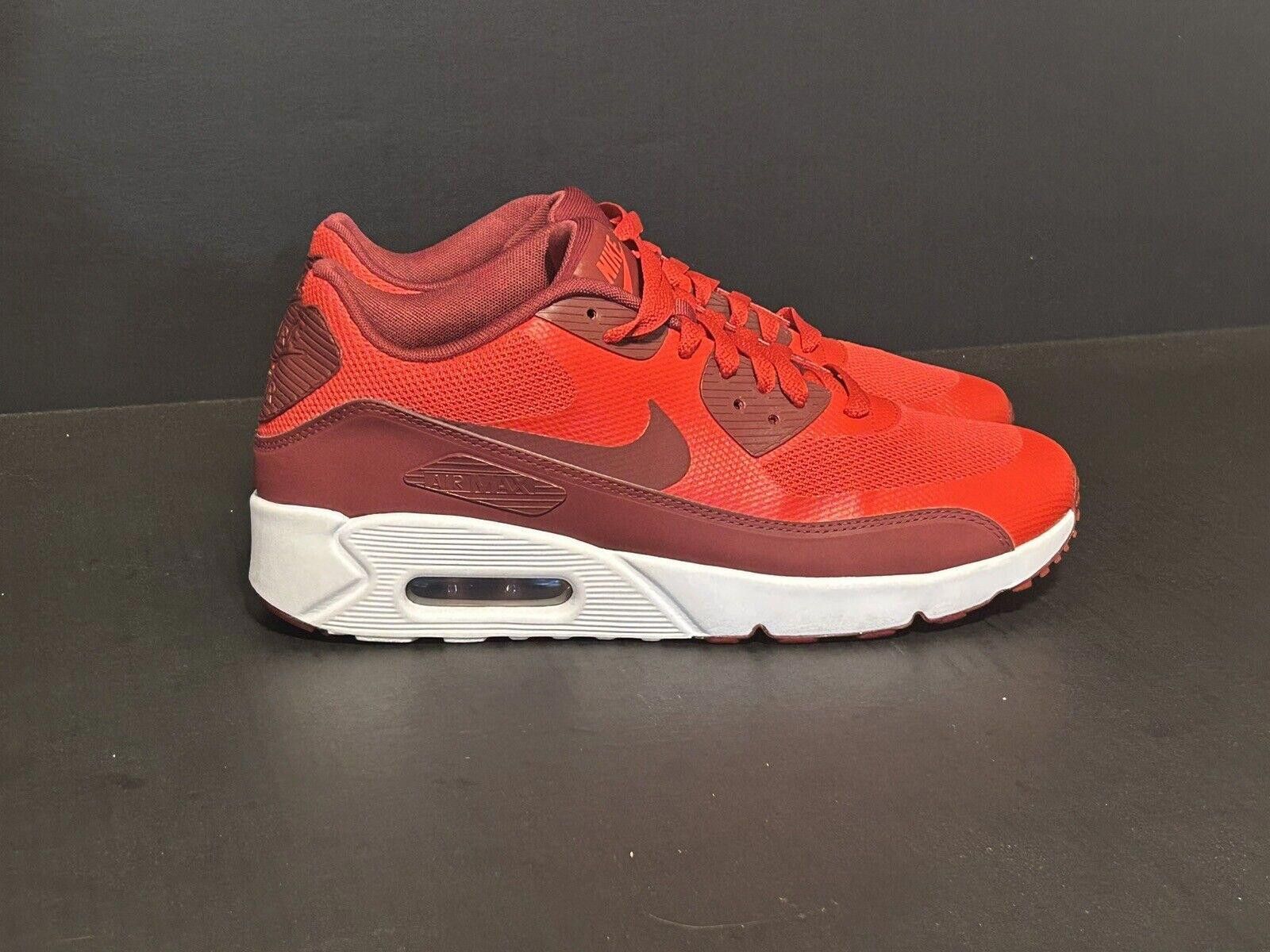 Nike Air Max 90 Ultra Essential Team Red 875695-600 Sz