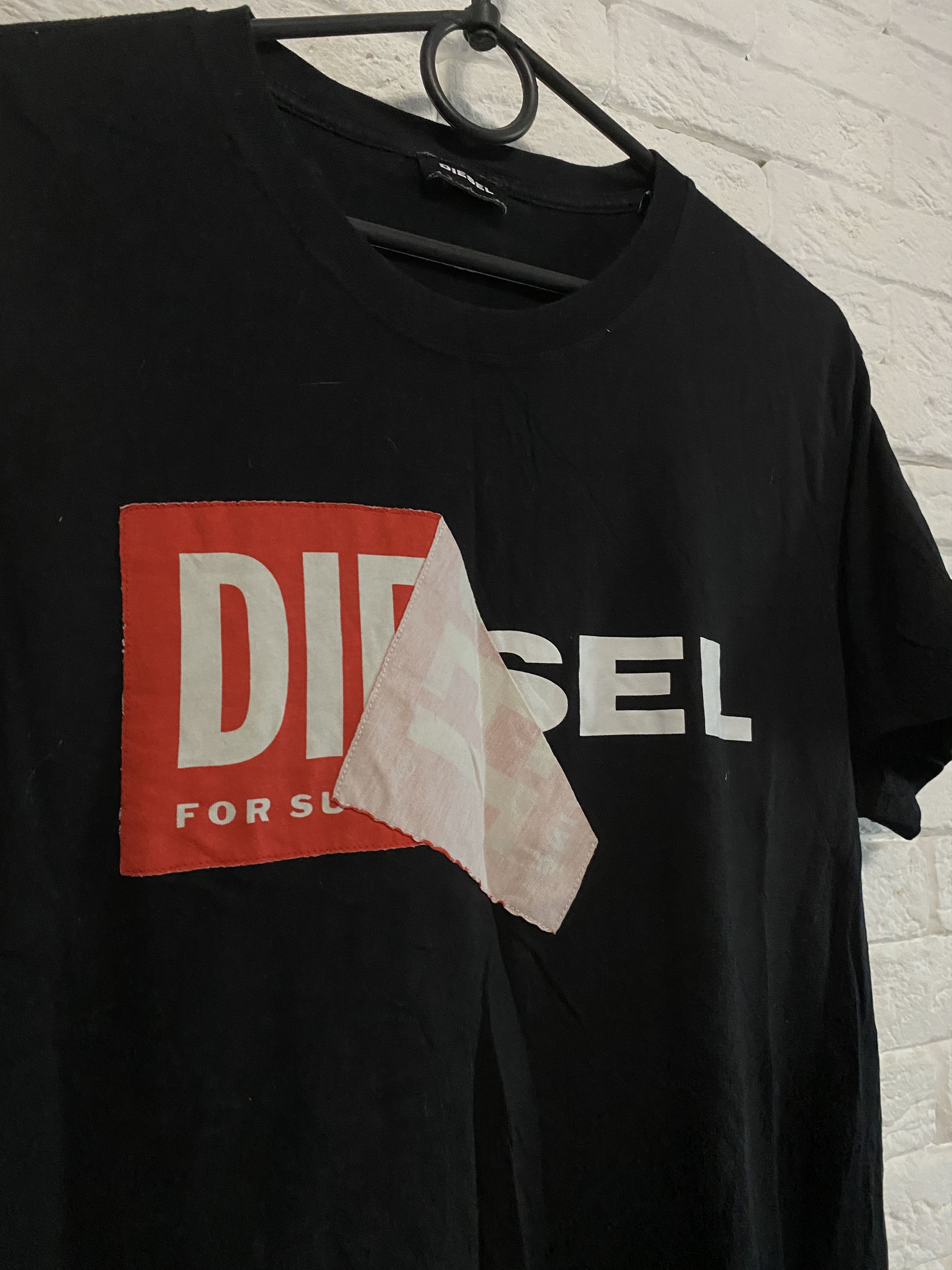 Diesel Diesel Tshirt Men Tee Big Logo Sz M Size US M / EU 48-50 / 2 - 2 Thumbnail