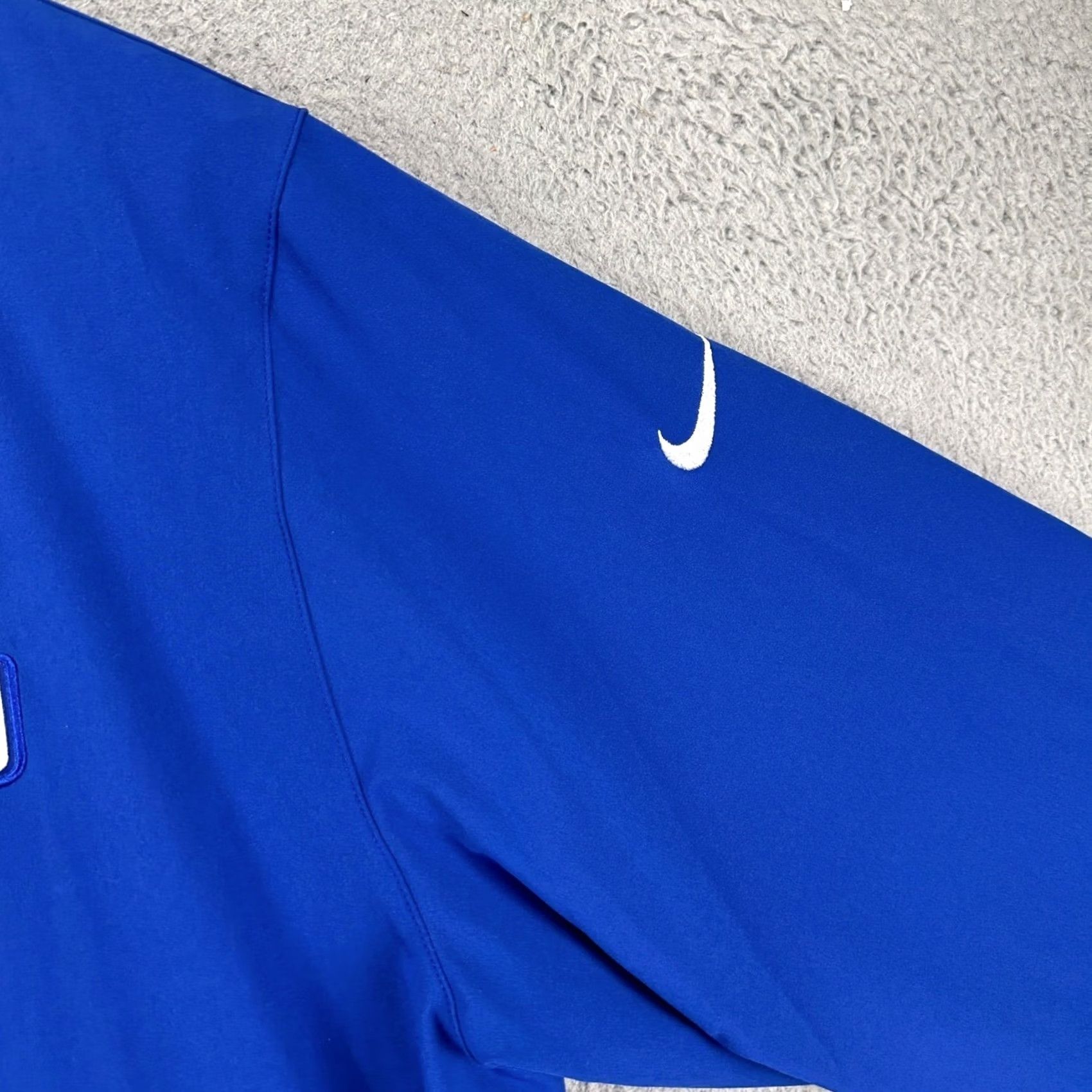 Nike Nike New York Giants Mens Full Zip Jacket XL Blue Long Sleeve Logo Football NFL Size US XL / EU 56 / 4 - 7 Thumbnail
