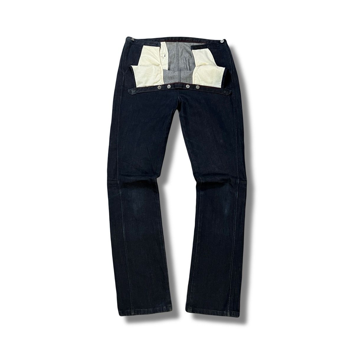 45rpm 2000s 45RPM Artisan Raw Indigo Denim Redline Selvedge Pants Size US 29 - 1 Thumbnail