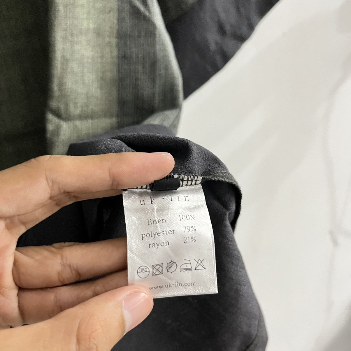 Issey Miyake uk iin - halfbutton shirt Size US M / EU 48-50 / 2 - 5 Thumbnail