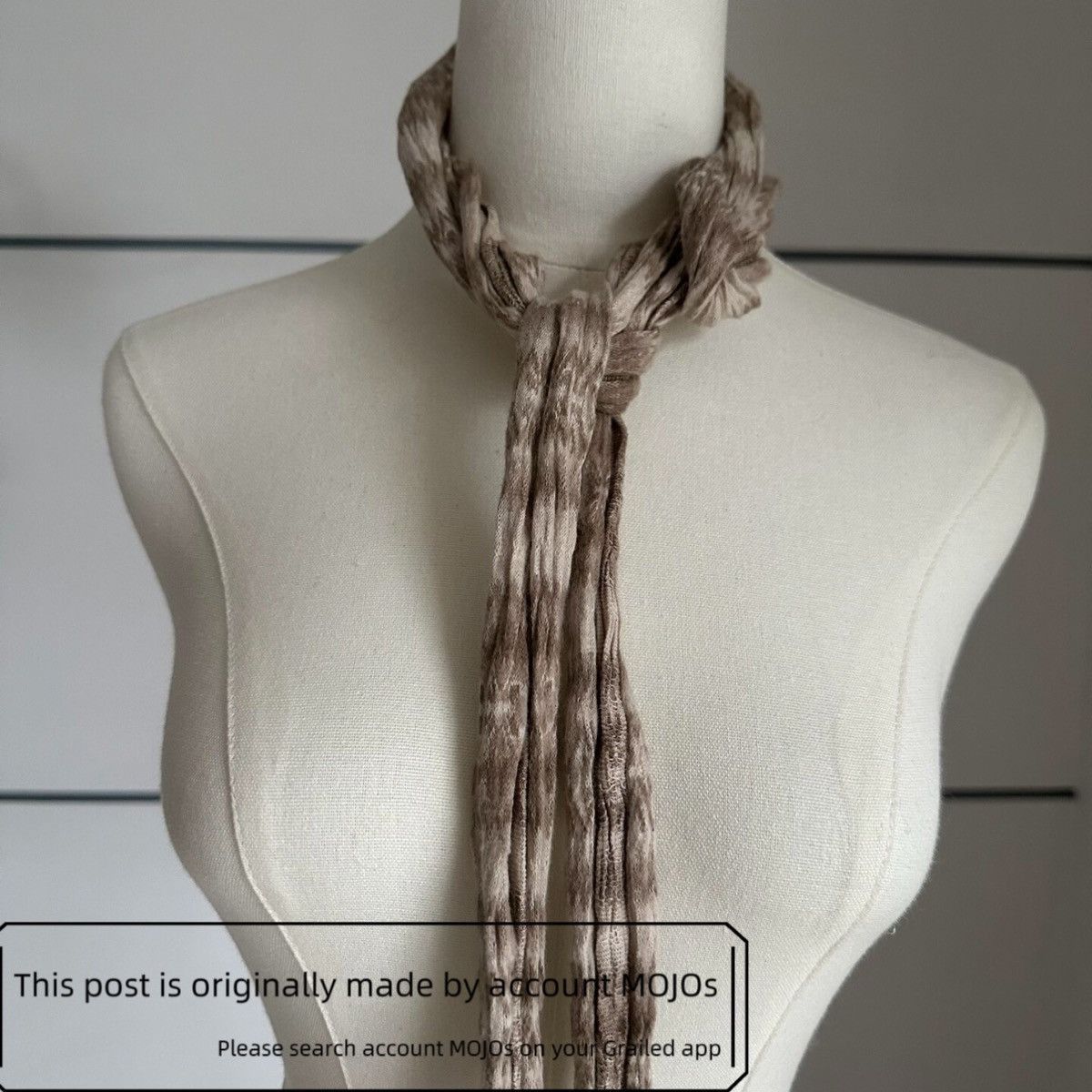 Number (N)ine Number Nine 08SS Double Scarf mojos997714 Size ONE SIZE - 6 Thumbnail