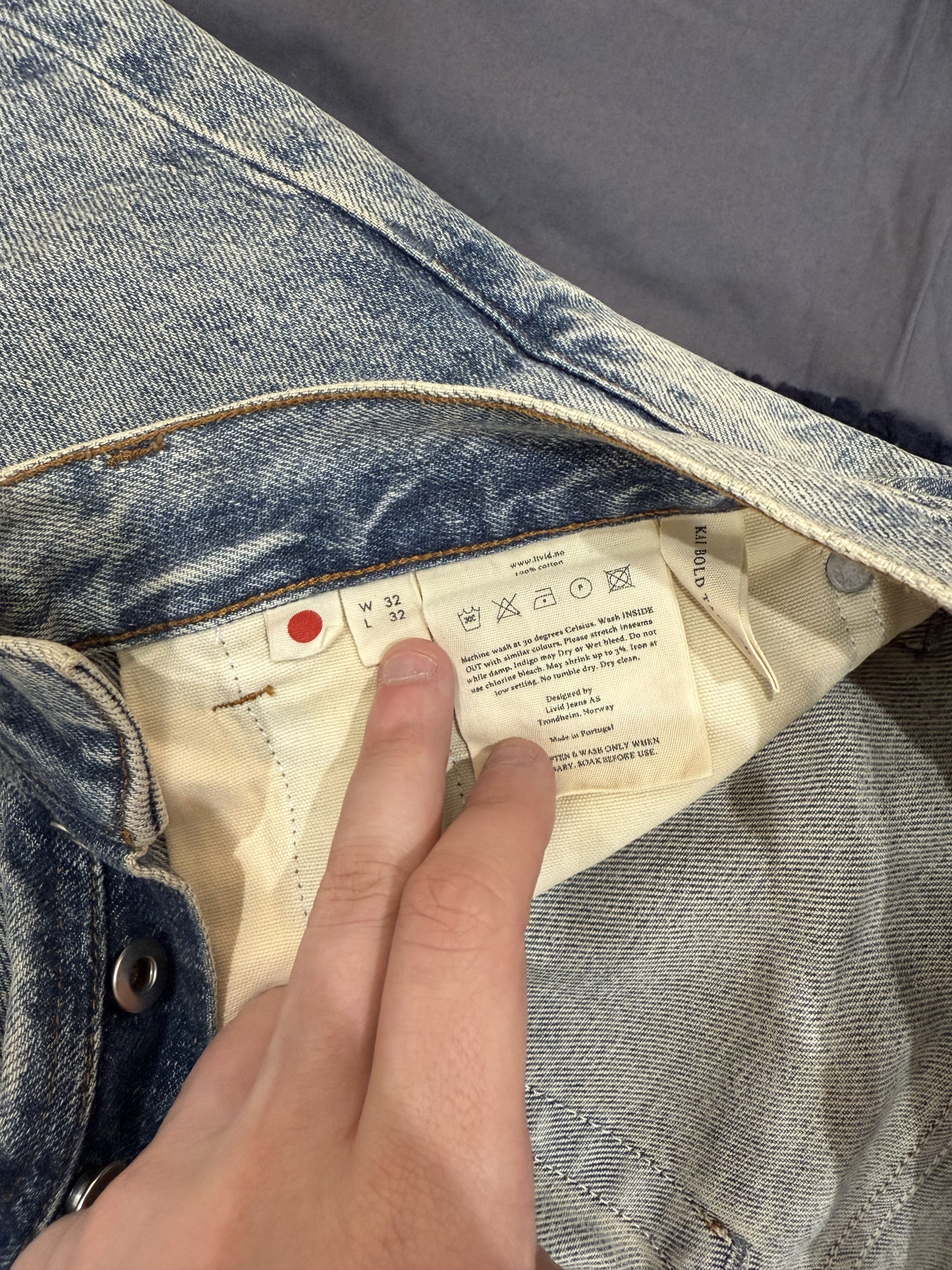 Livid Livid Kai Japanese Denim Fade Wash Size US 32 / EU 48 - 4 Thumbnail