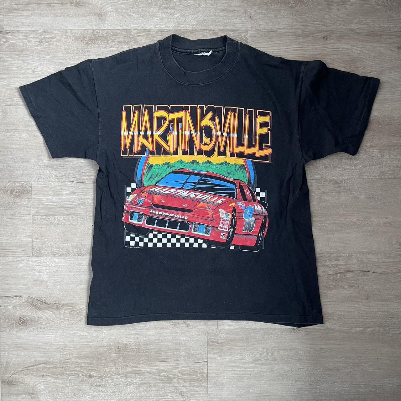 Vintage 90s martinsville nascar racing tee