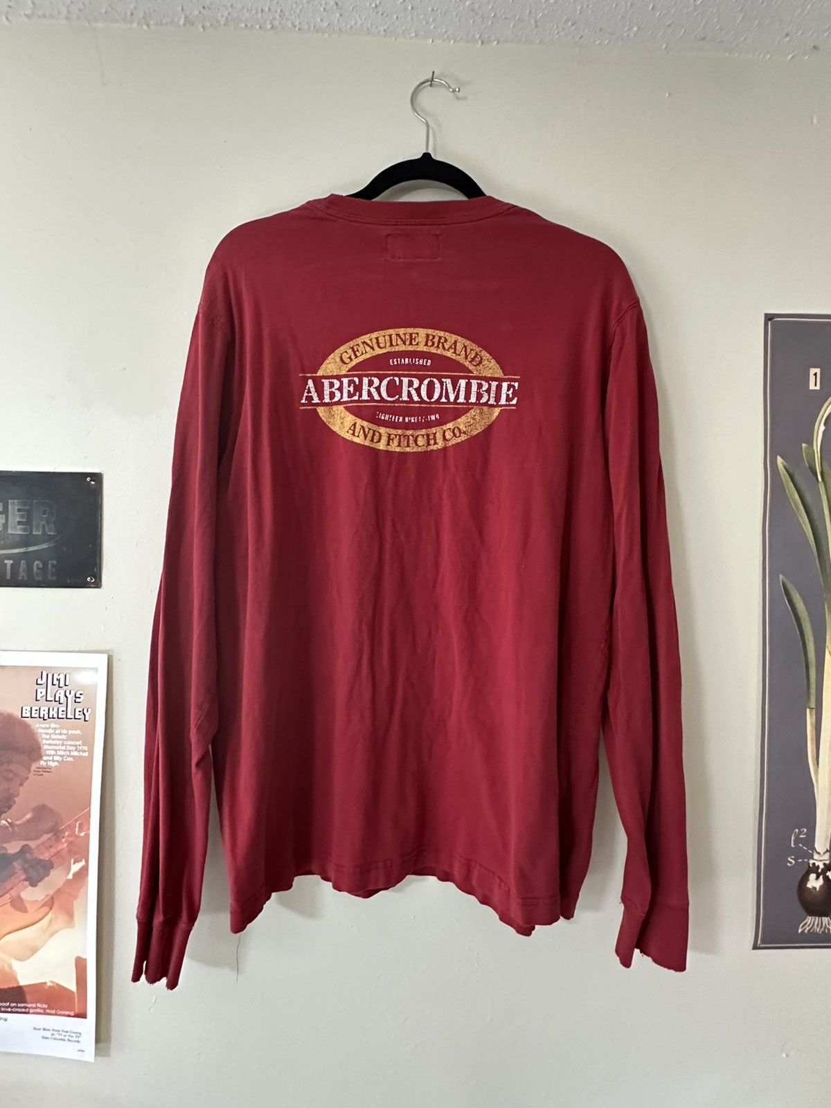 Abercrombie & Fitch × Vintage Vintage Abercrombie and Fitch Long Sleeve Shirt Size US XL / EU 56 / 4 - 3 Thumbnail
