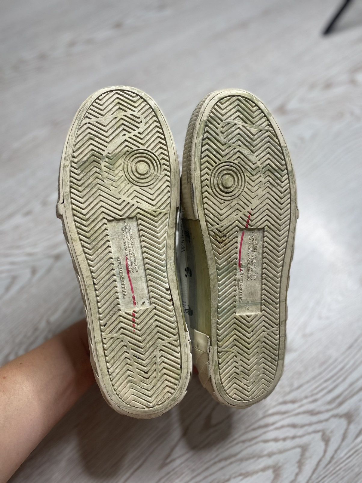 Off-White Off White 2013 White Low Top Leather sneakers size 43 Size US 10 / EU 43 - 8 Thumbnail