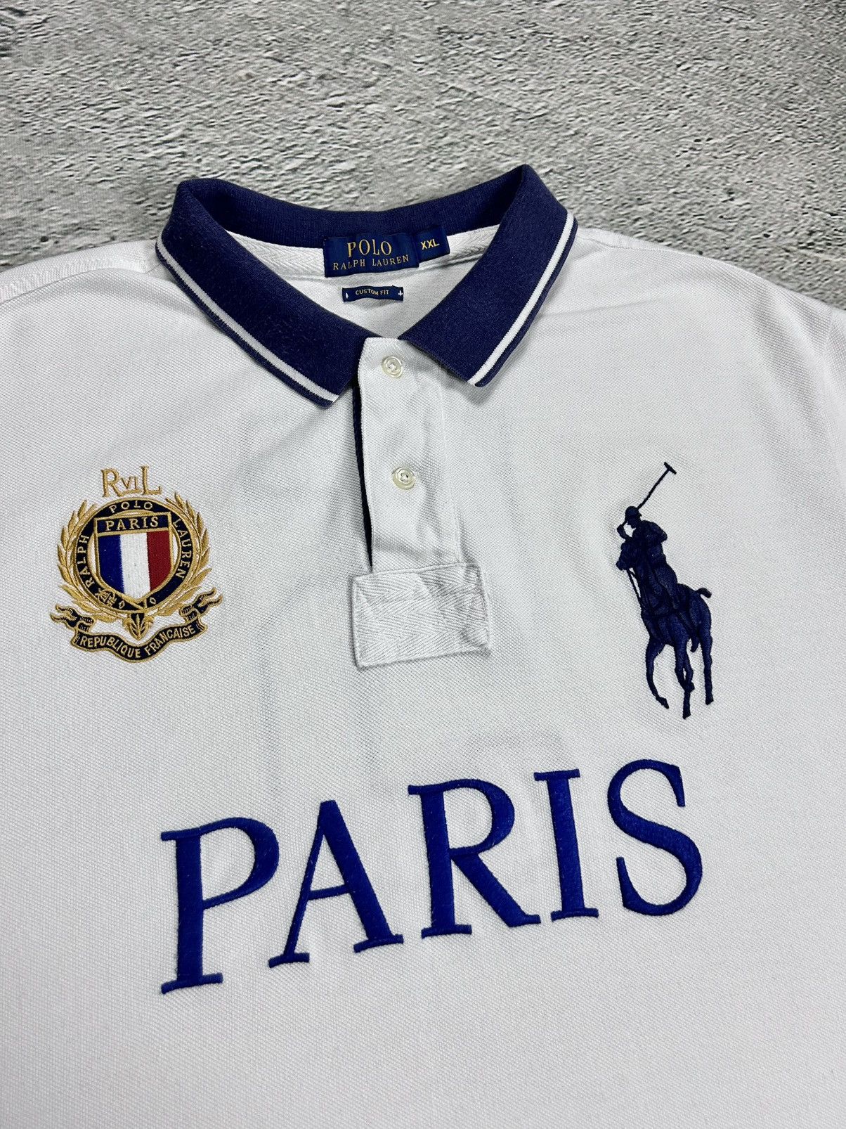 Ralph Lauren Chief Keef Polo Ralph Lauren Paris big pony white Size US XXL / EU 58 / 5 - 2 Thumbnail