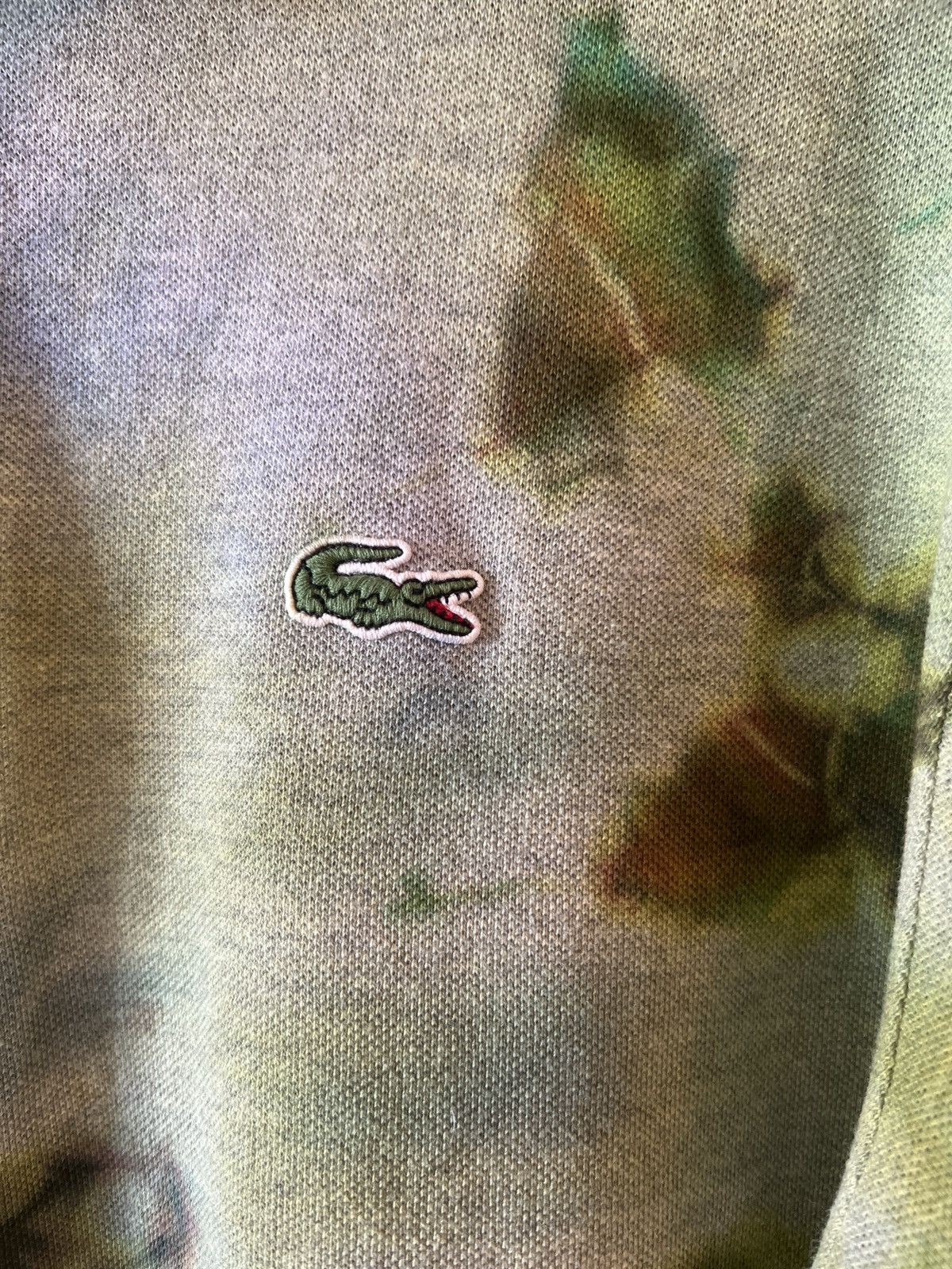 Lacoste Lacoste Hand Tie Dyed Polo (one of a kind) Size US XL / EU 56 / 4 - 2 Thumbnail