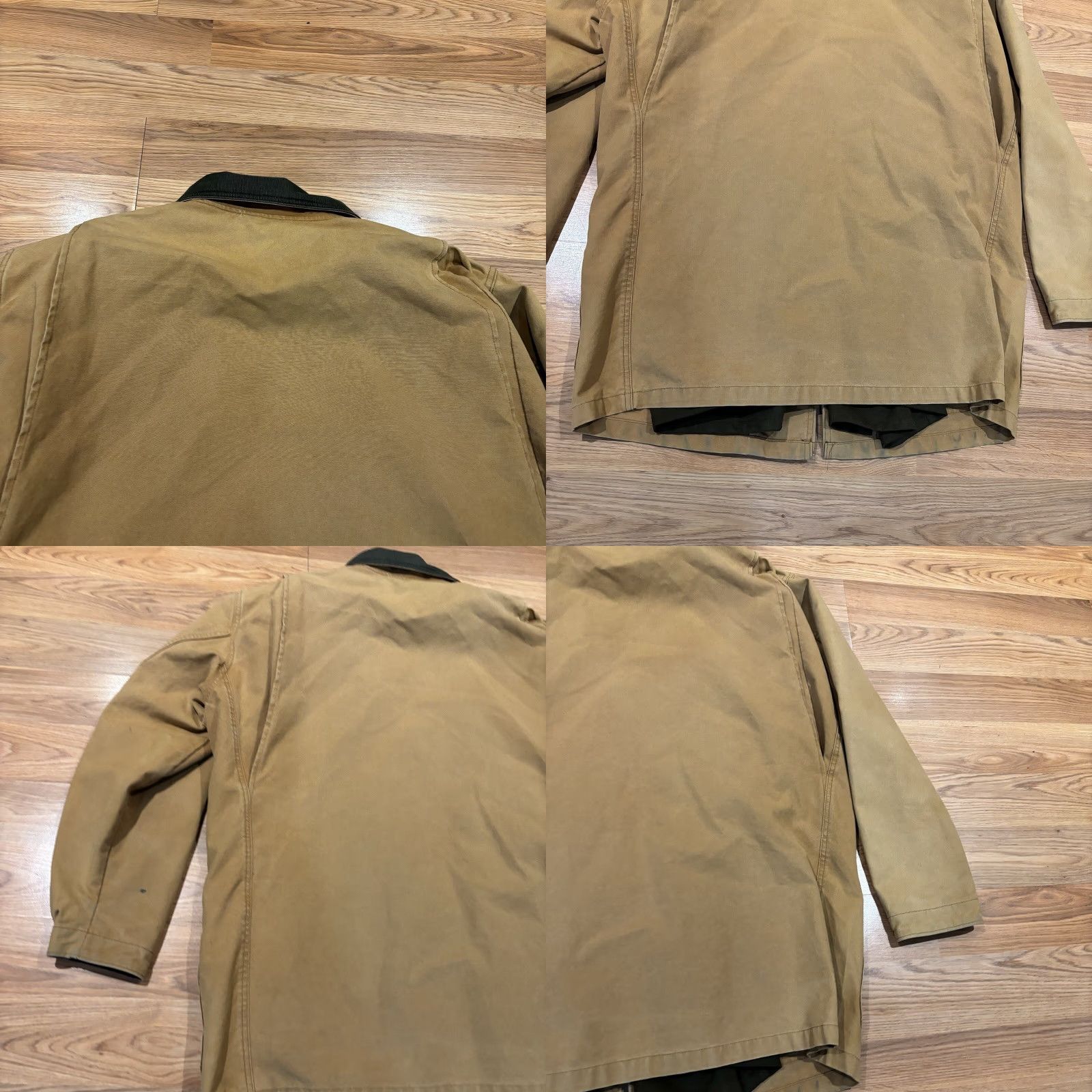 Vintage VINTAGE LL Bean Chore Coat Jacket USA Made 2XL Brown Canvas Lined Flannel Full Zip Button Casual Workwear Men Midwest US 90s Size US XXL / EU 58 / 5 - 10 Thumbnail