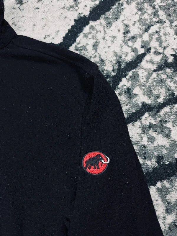 Mammut Mammut fleece zip jacket black S logo Size US S / EU 44-46 / 1 - 3 Thumbnail