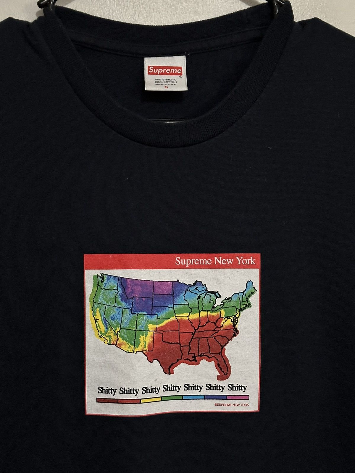 Supreme Supreme Weather Tee Size US S / EU 44-46 / 1 - 2 Thumbnail