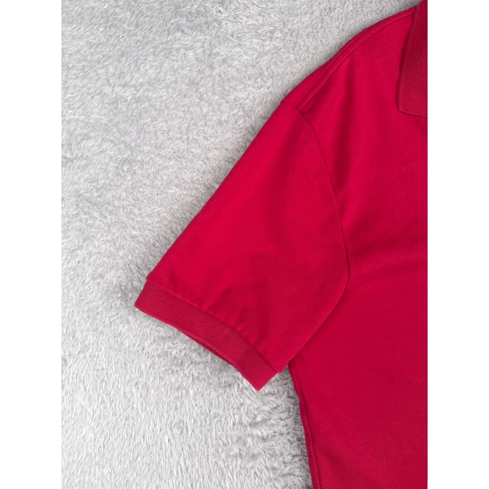 Ralph Lauren VINTAGE Ralph Lauren Polo Shirt Mens L Pink 100% Cotton Jersey Short Sleeve Regular Fit Logo Embroidered Collared Button Size US L / EU 52-54 / 3 - 3 Thumbnail