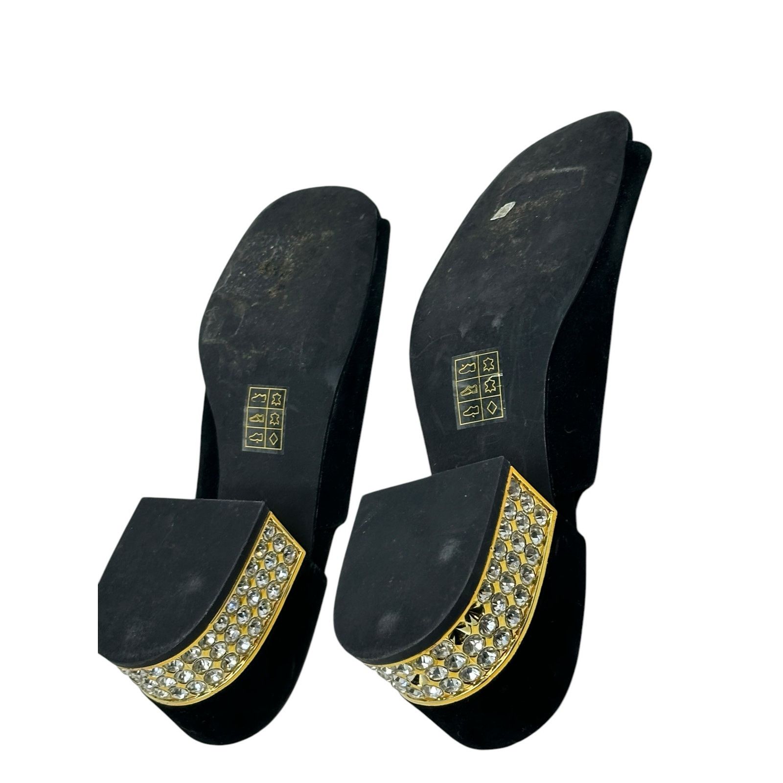 Jeffrey Campbell Jeffrey Campbell Diamond Studded Heel Sandal size 6 Size US 6 / IT 36 - 3 Thumbnail