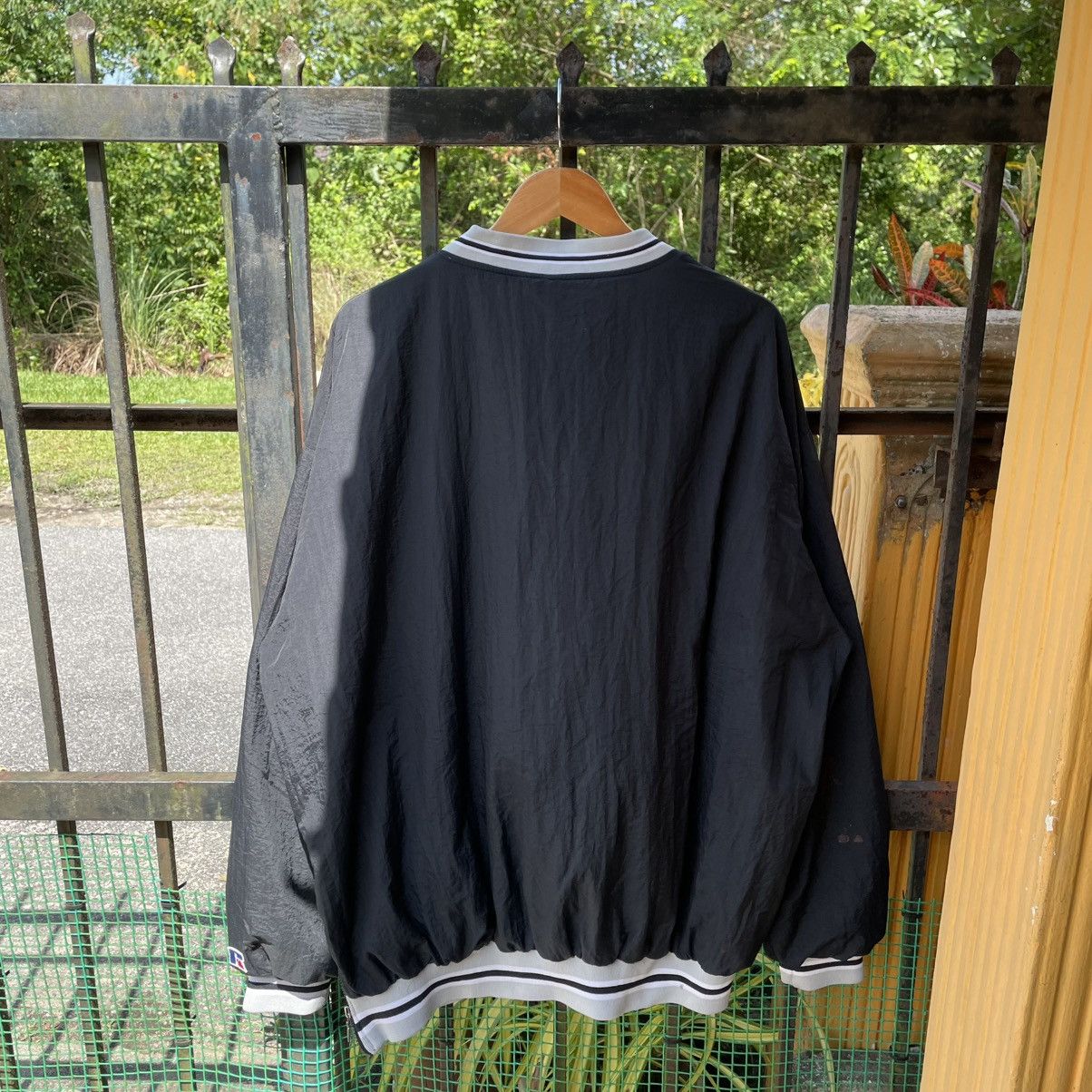 MLB × Vintage 🔥Oversize 90s Chicago White Sox Jumper Nylon Light Jacket Size US XXL / EU 58 / 5 - 2 Thumbnail
