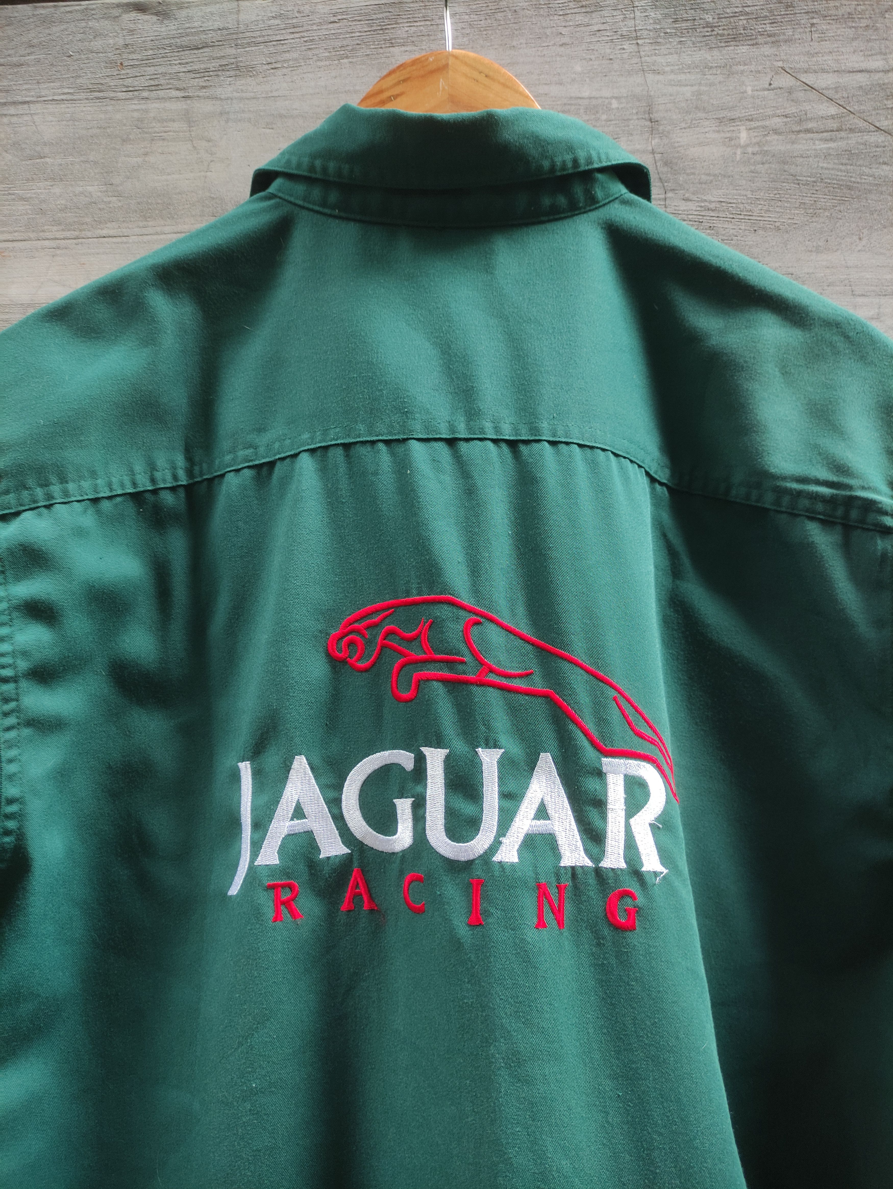Vintage Vintage Jaguar F1 Racing Polo Size US L / EU 52-54 / 3 - 2 Thumbnail