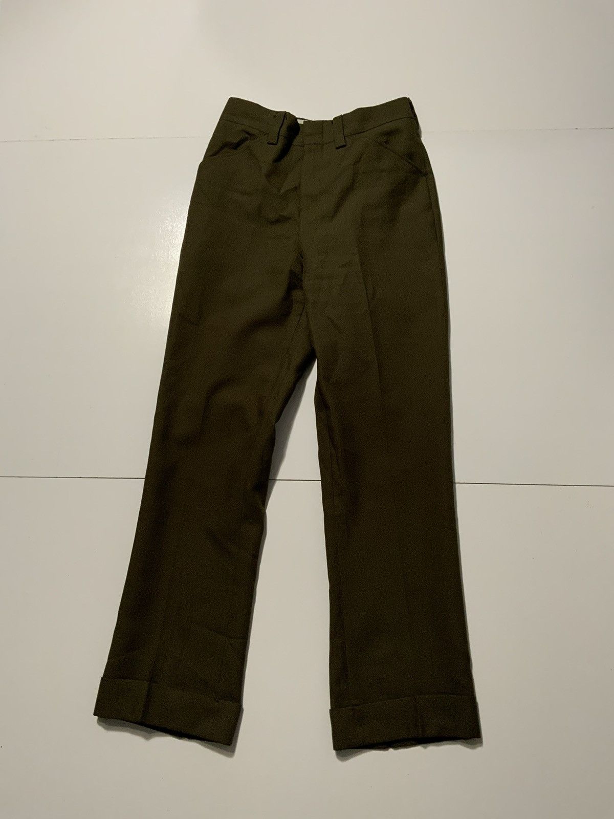 Vintage Cricketeer Karstens Union Made Polyester Suit Jacket & Pants Size 38R - 9 Thumbnail