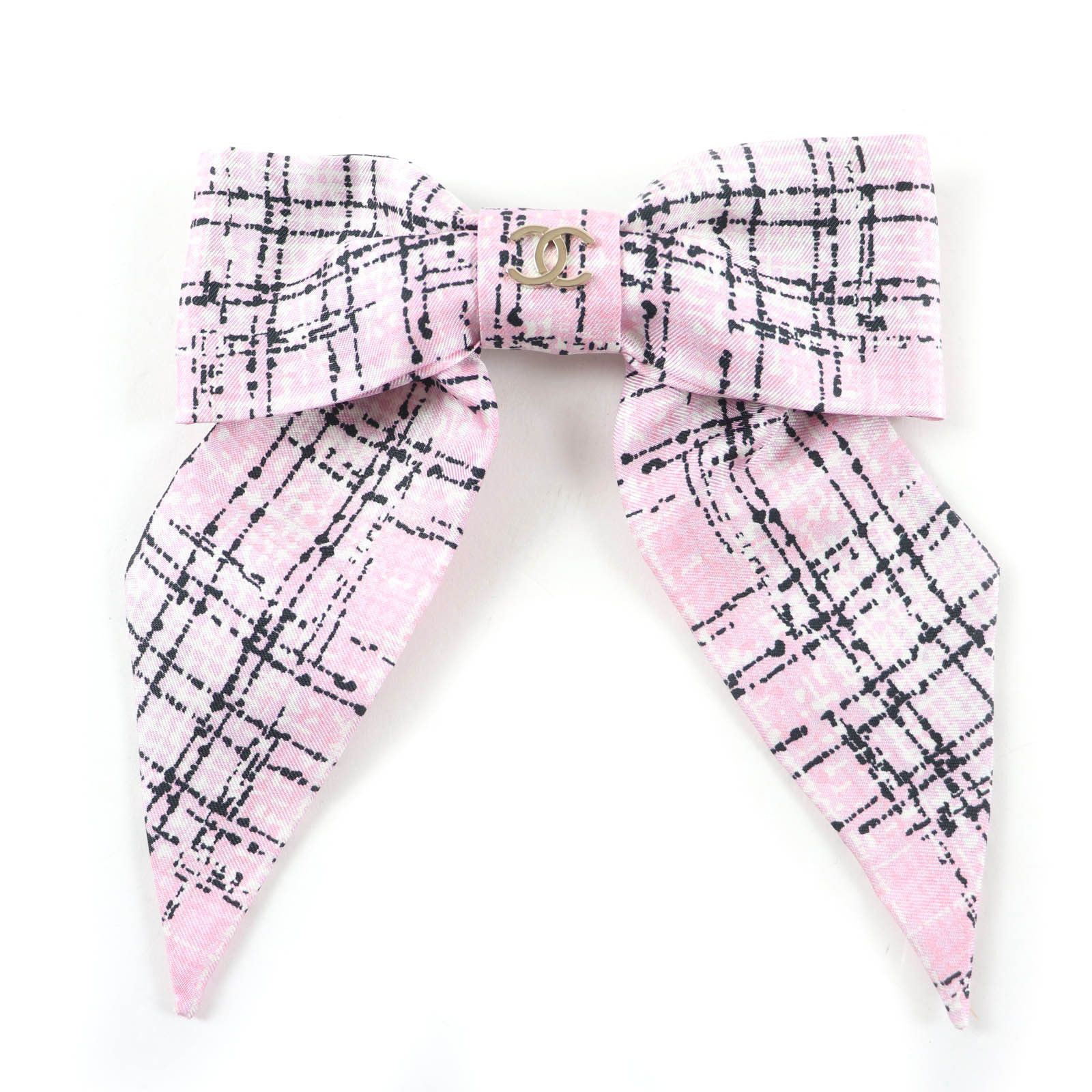 Chanel Chanel Chanel Valletta Silk Hair Clip Textile Other DUTY FREE for USA Size ONE SIZE - 1 Thumbnail
