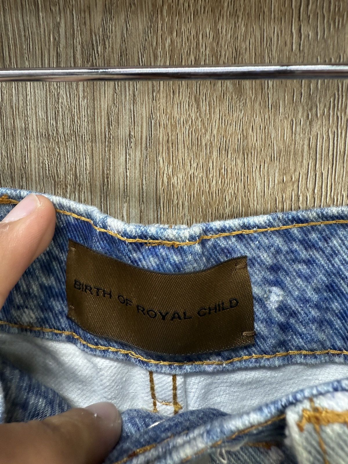 Birth of Royal Child Birth Of Royal Child Rhinestone Jeans Size US 28 / EU 44 - 8 Thumbnail