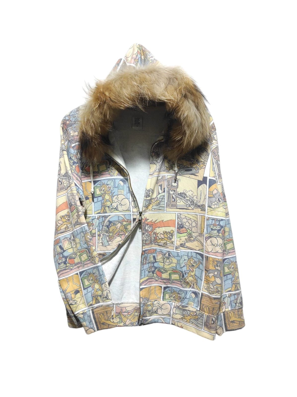Anime Tom & Jerry Zip Fur Hoodie If Six Was Nine LGB style Size US M / EU 48-50 / 2 - 1 Thumbnail