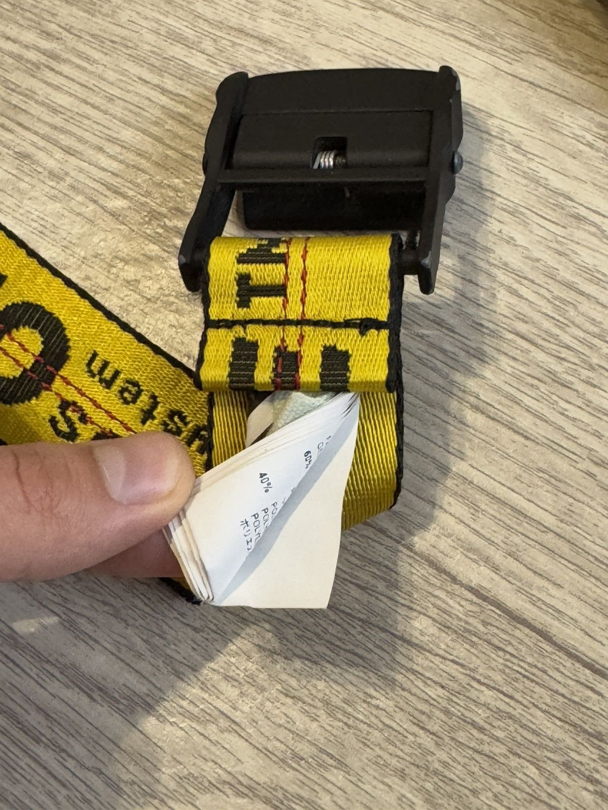 Off-White 🔷Off-White Industrial Belt🔷 Size ONE SIZE - 9 Thumbnail