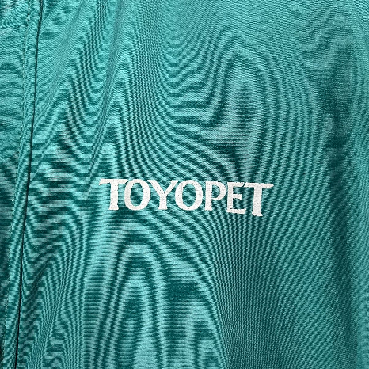 Japanese Brand 🔥 VINTAGE TOYOPET TECNO RACING BOMBER JACKET Size US L / EU 52-54 / 3 - 14 Thumbnail