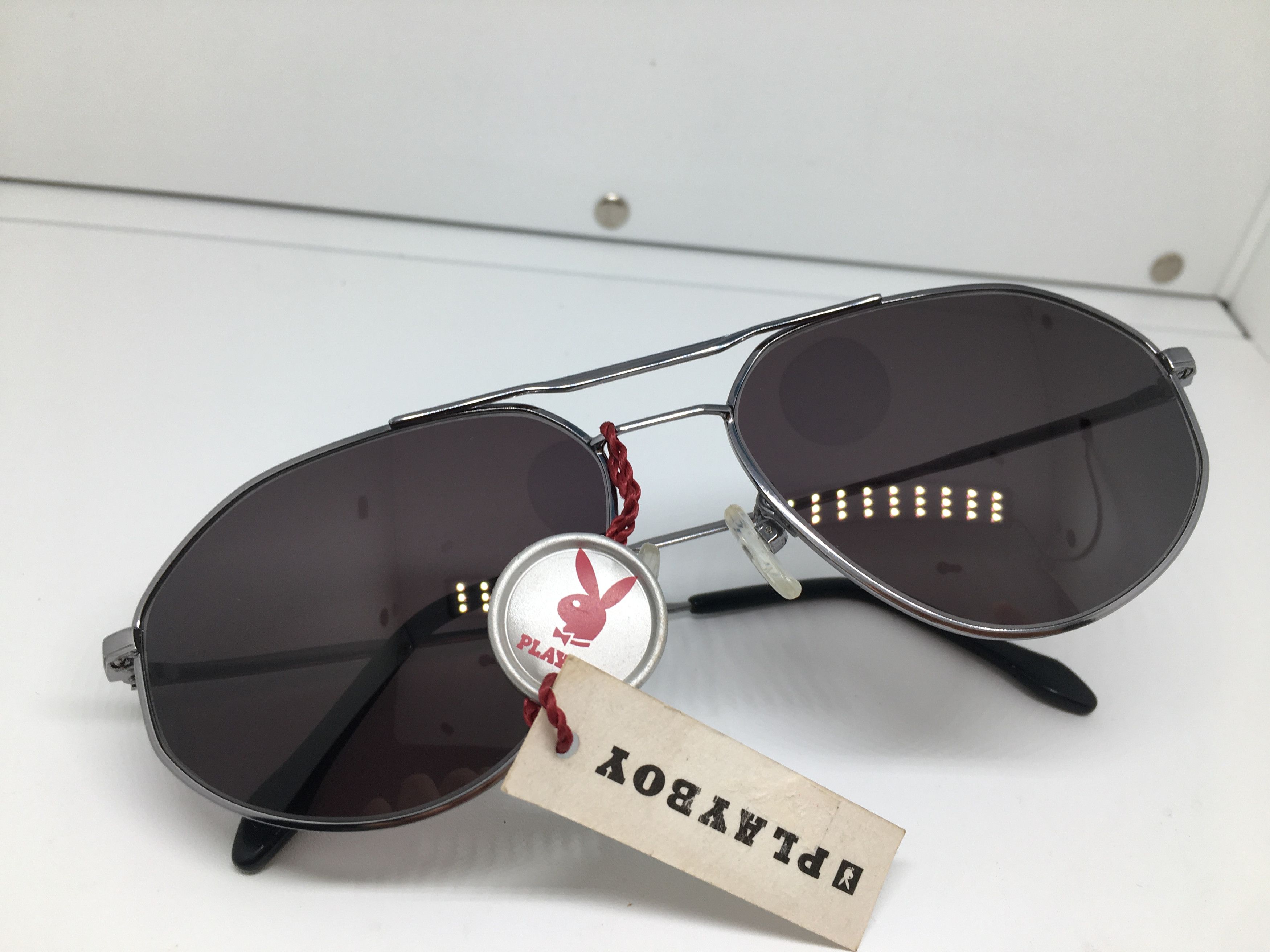 Playboy Vintage Playboy USA Jackson PB050 Aviator Sunglasses Frame Size ONE SIZE - 7 Thumbnail