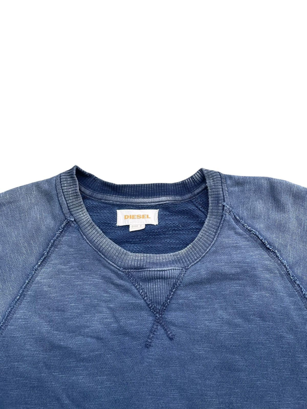 Diesel Vintage Diesel Faded Indigo Sweatshirt Size US L / EU 52-54 / 3 - 5 Thumbnail