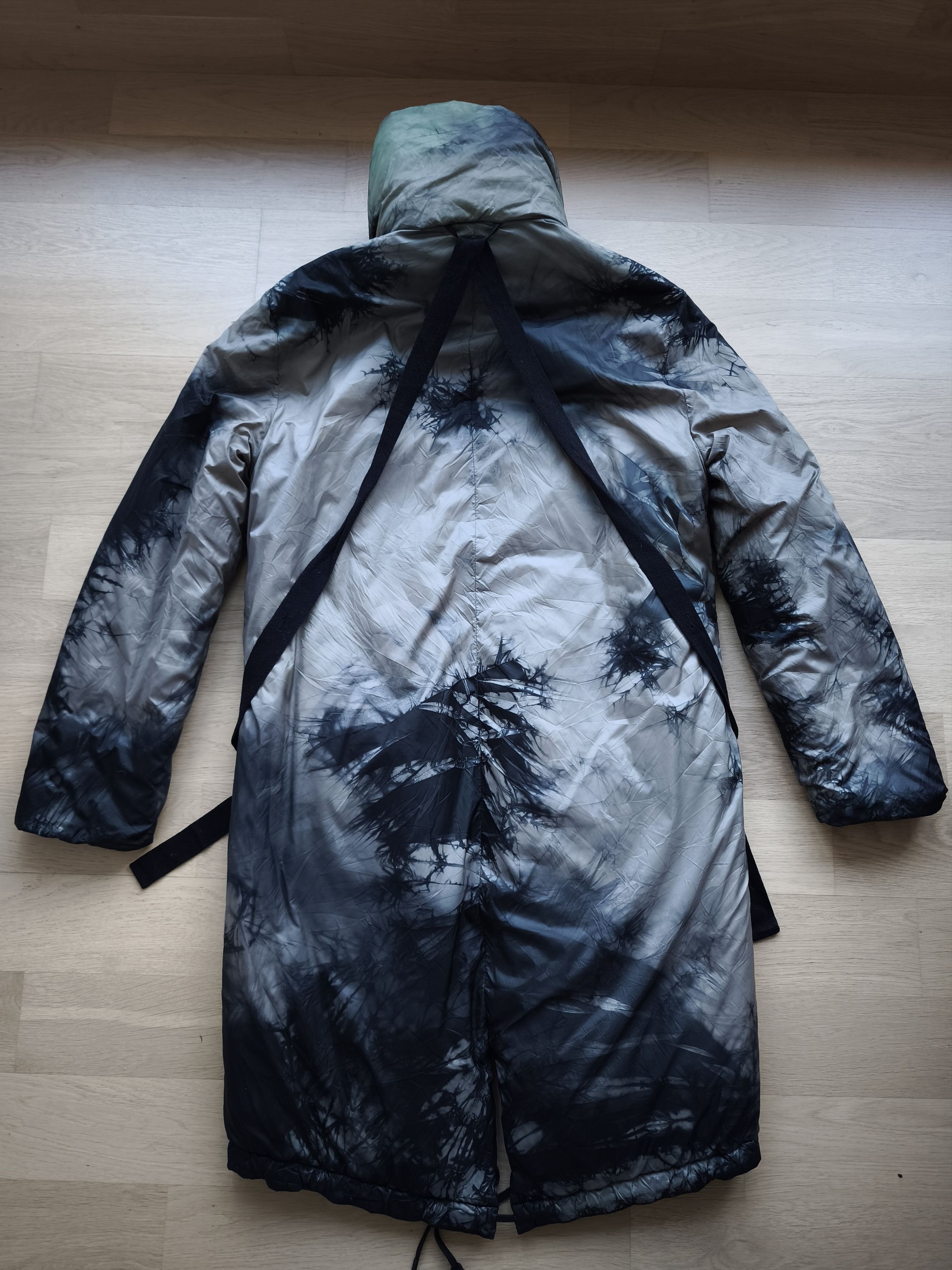 Masnada Masnada Reversible Hooded Lightweight Down Coat Size US M / EU 48-50 / 2 - 3 Thumbnail