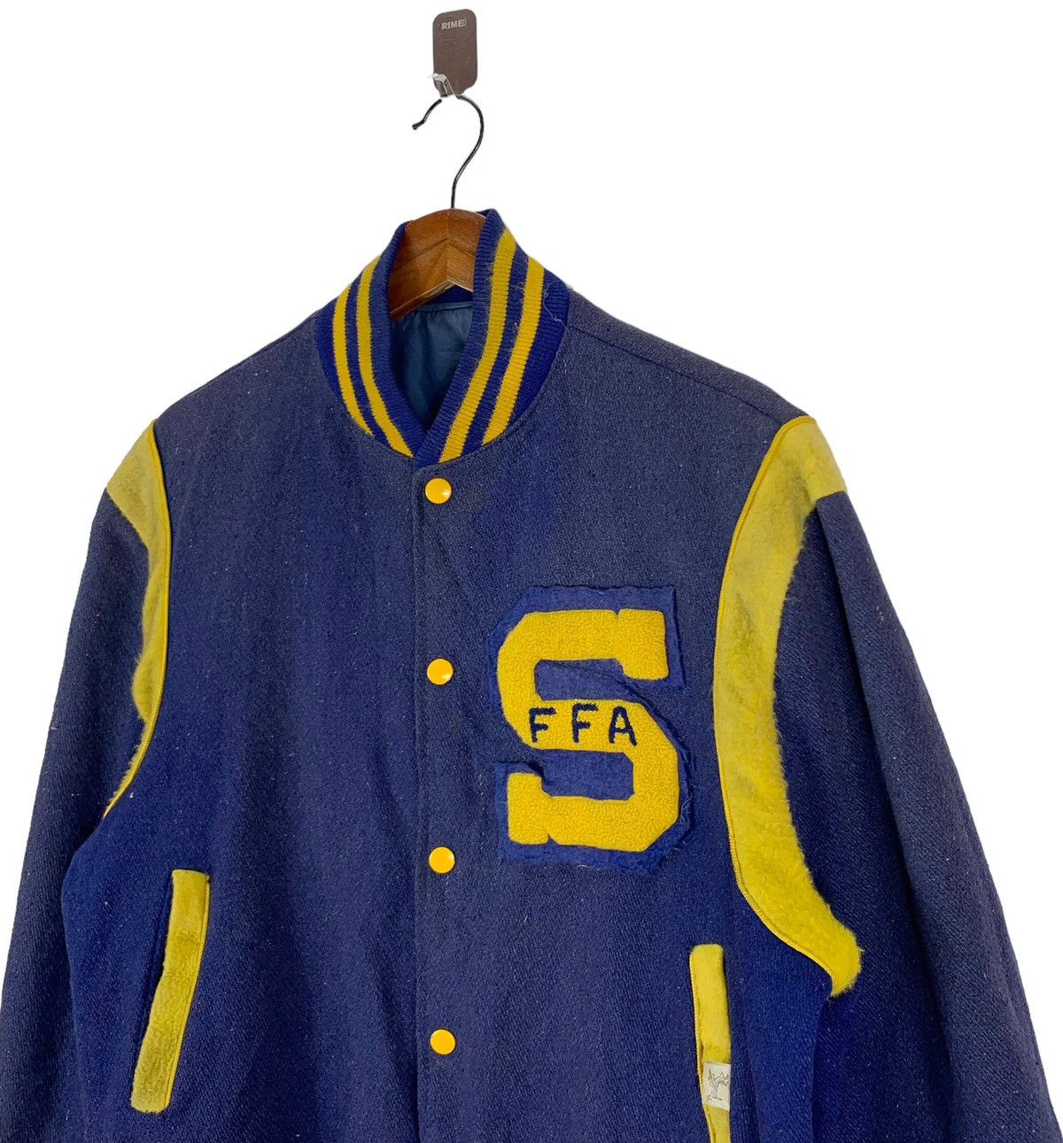Vintage VINTAGE FFA VARSITY BOMBER JACKET Size US M / EU 48-50 / 2 - 3 Thumbnail