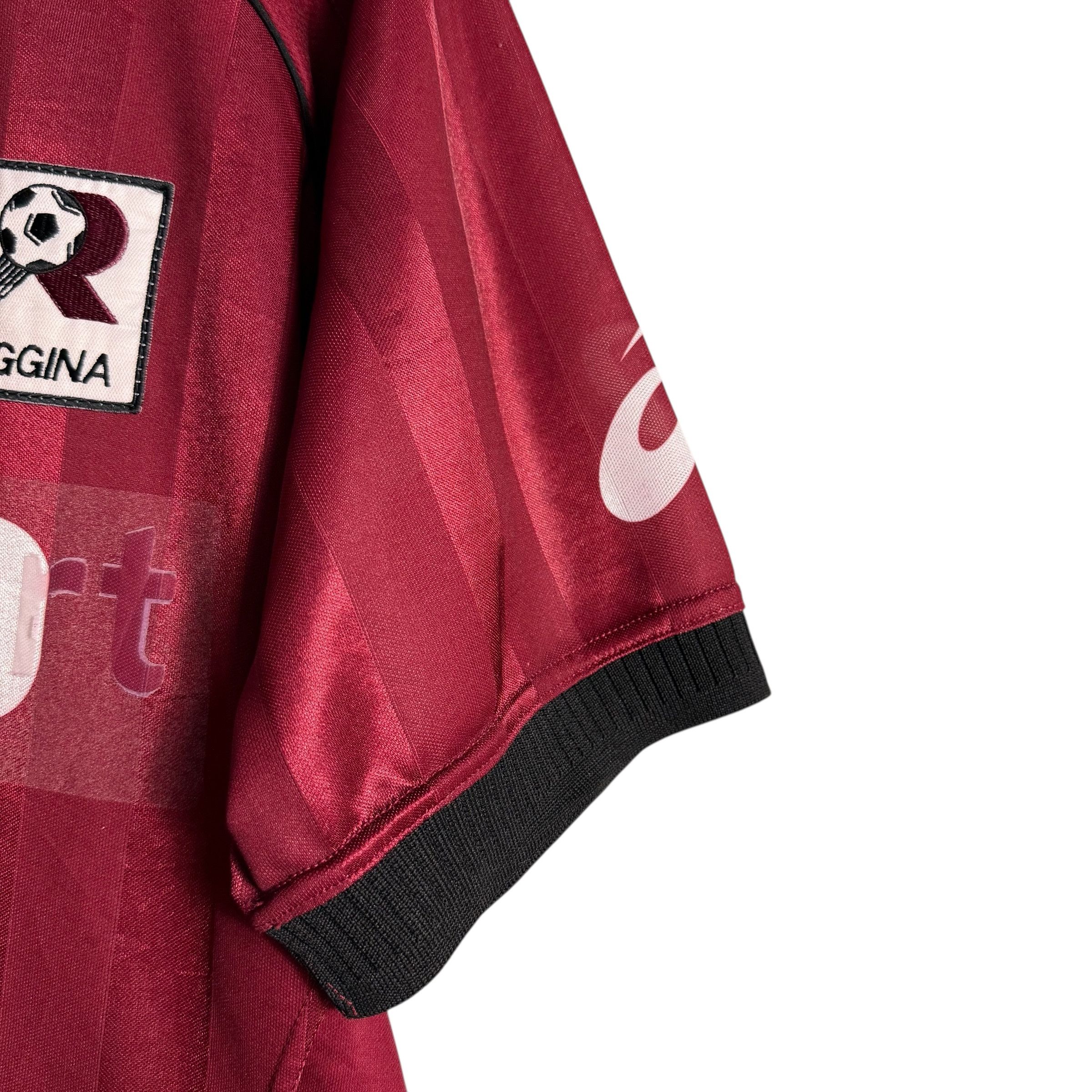 Asics 🔥RARE🔥Vintage AS Reggina Italian Football Team Home Jersey Size US XL / EU 56 / 4 - 3 Thumbnail