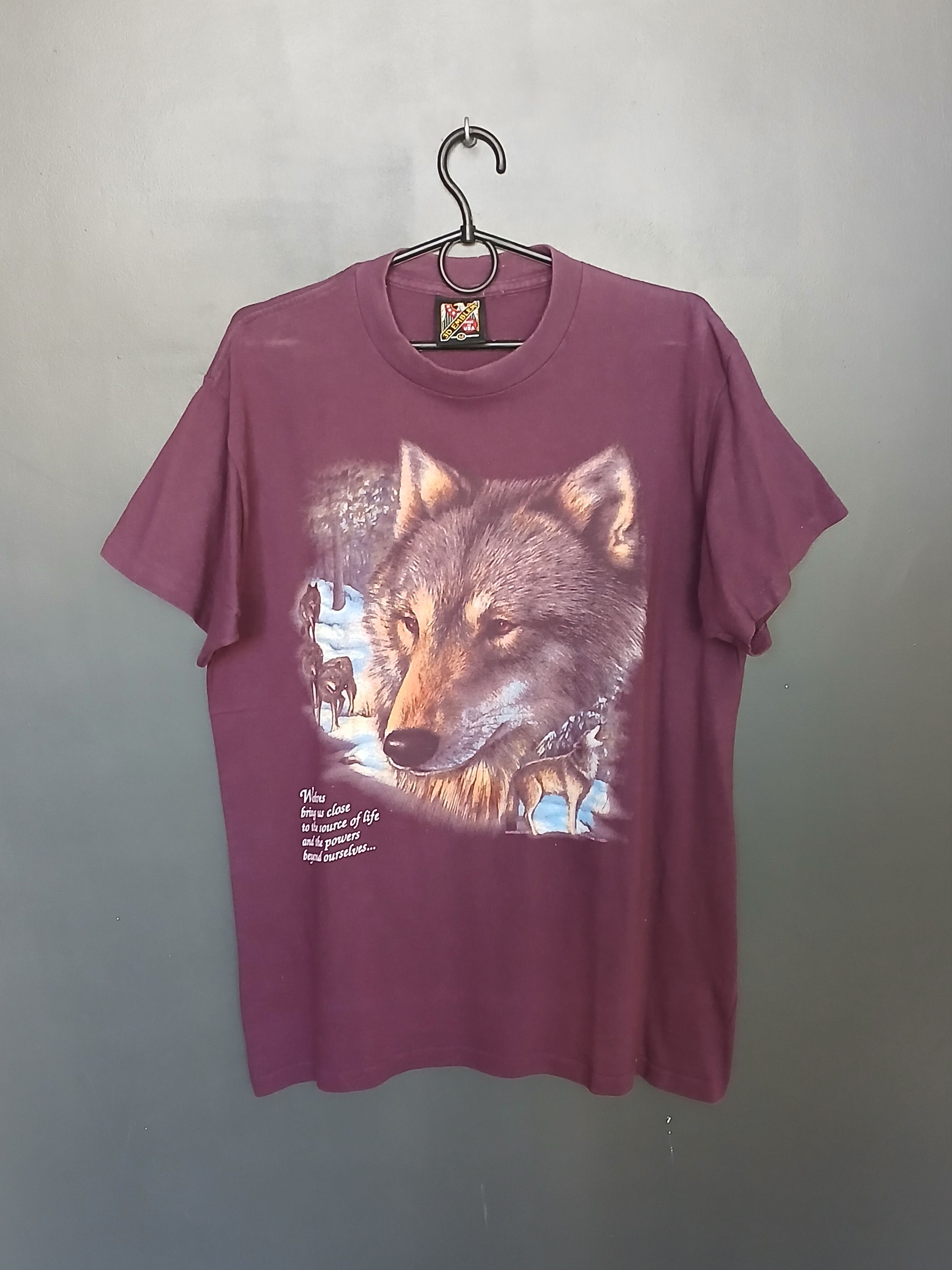 Vintage Vintage 3D Emblem Single Stitch T-Shirt Size US M / EU 48-50 / 2 - 1 Thumbnail