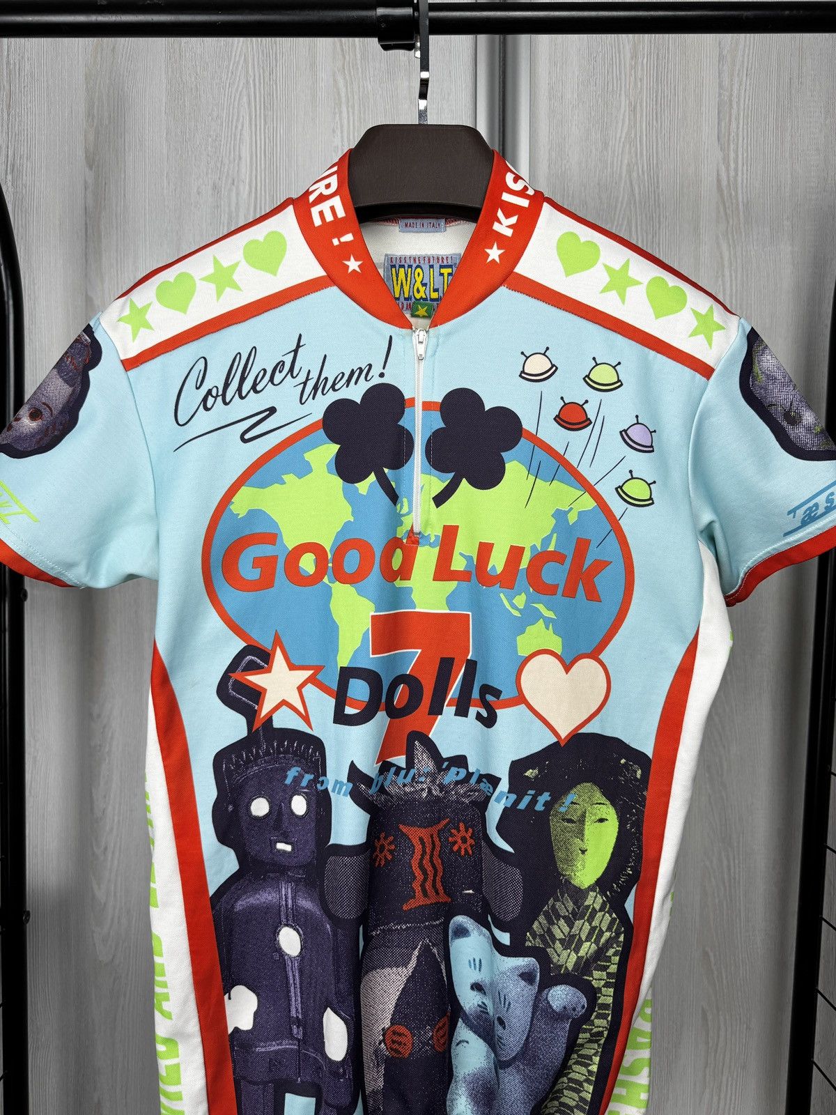 W&LT Walter Van Beirendonck S/S 1996 Good Luck Dolls W&LT Jersey Size US L / EU 52-54 / 3 - 3 Thumbnail