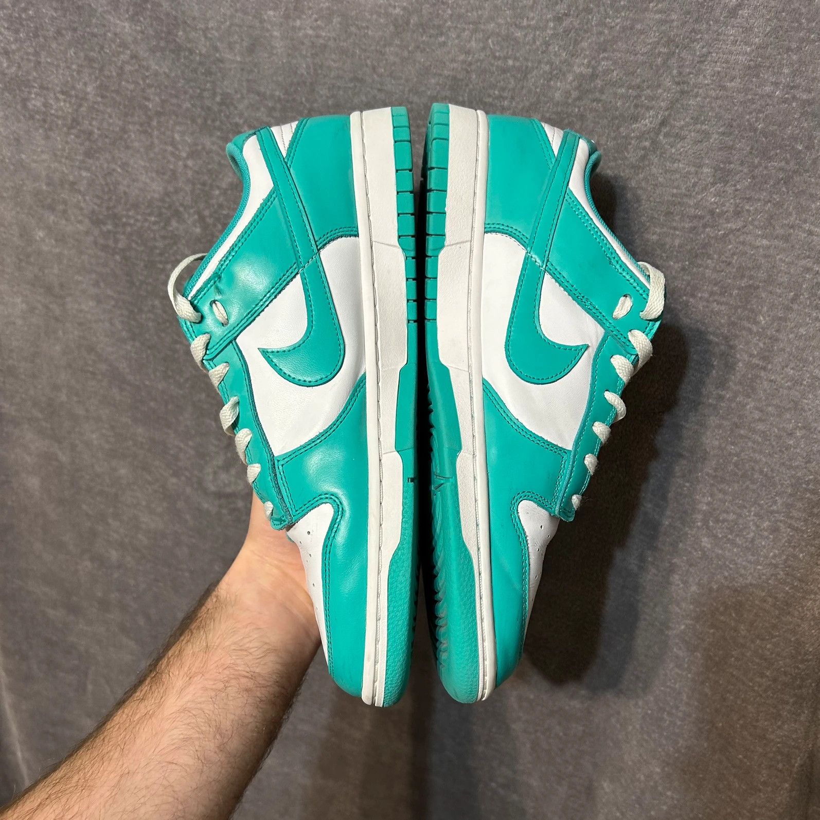Nike Nike Dunk Low Retro White Clear Jade Bttys sneakers Size US 12 / EU 45 - 8 Thumbnail