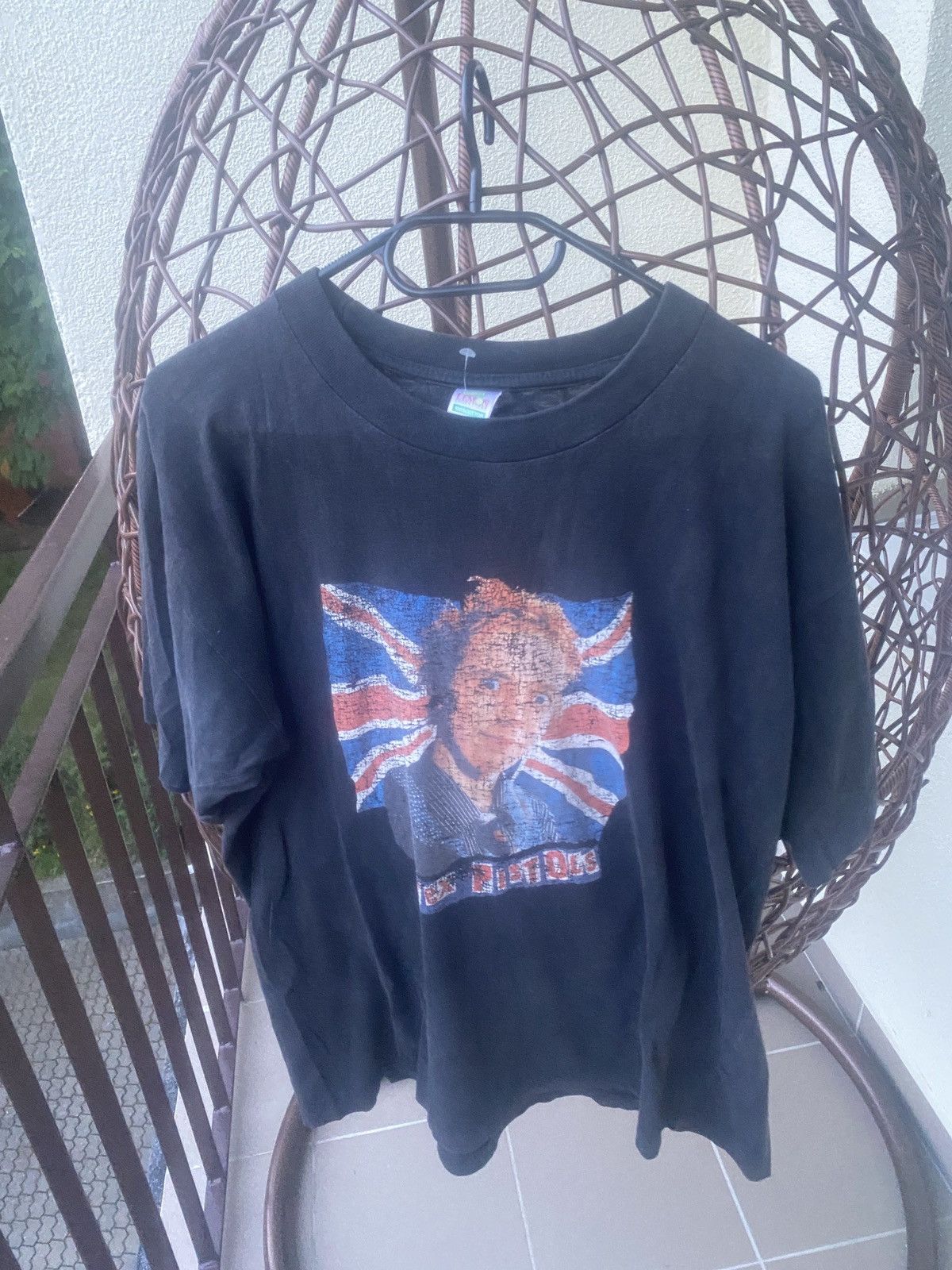 Band Tees Vintage ultra rare sexpistols bootleg band tee 90s single Size US L / EU 52-54 / 3 - 1 Thumbnail