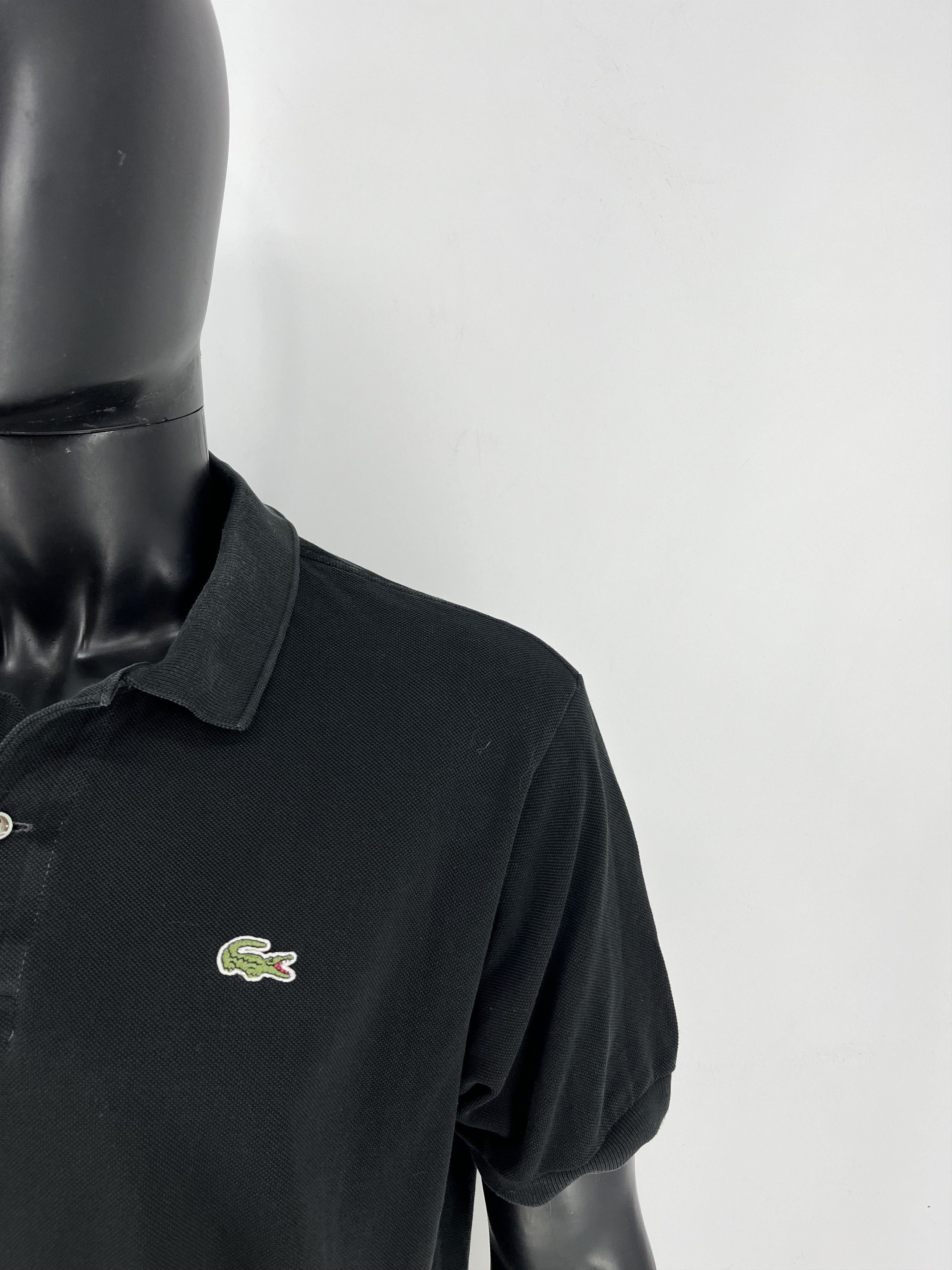 Lacoste × Vintage Vintage Chemise Lacoste Big Logo Made in France Polo t-shirt Size US XL / EU 56 / 4 - 6 Thumbnail
