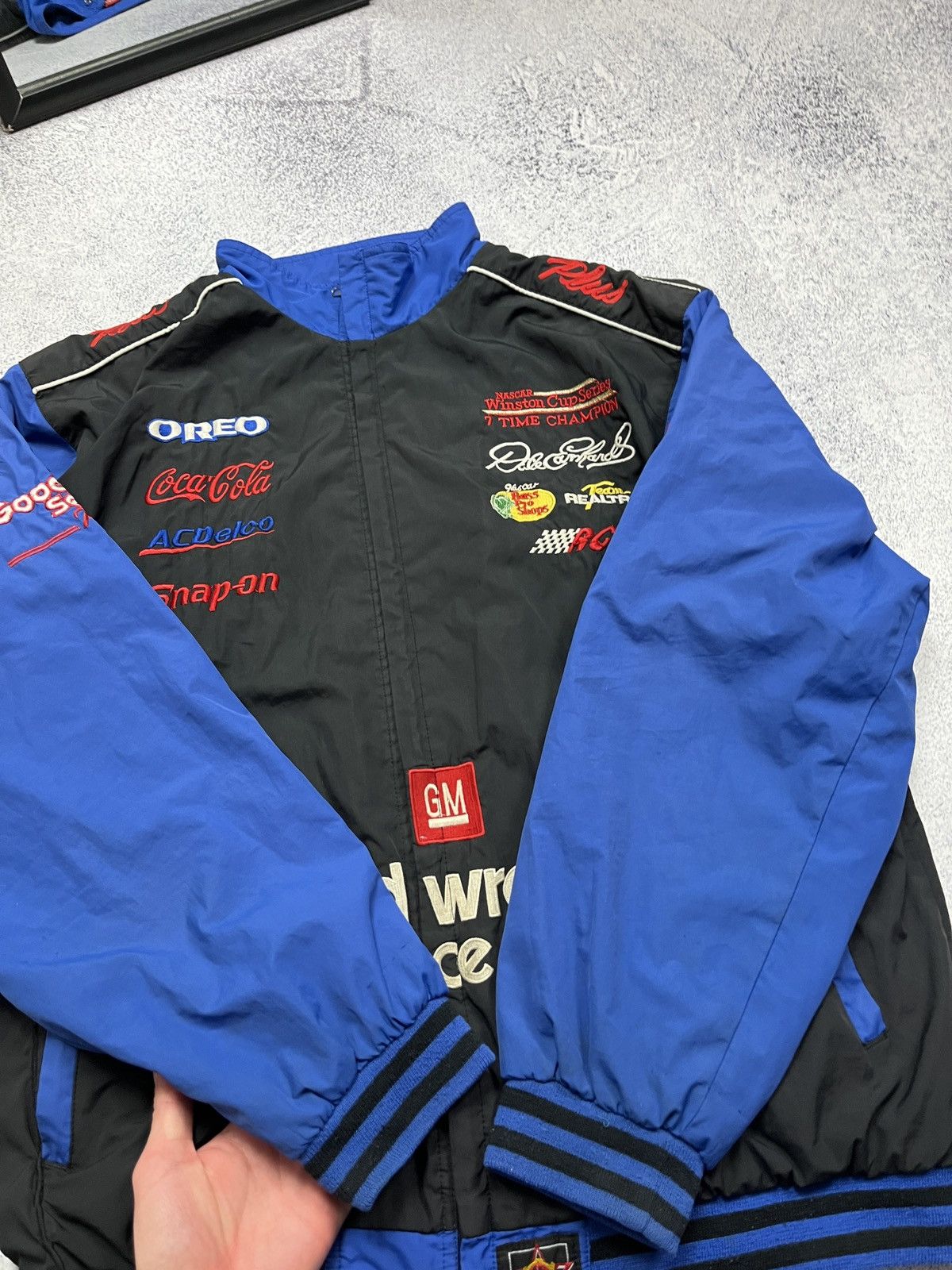 NASCAR Vintage 90’s NASCAR Goodwrench Dale Earnhardt Racing Jacket Size US L / EU 52-54 / 3 - 13 Thumbnail