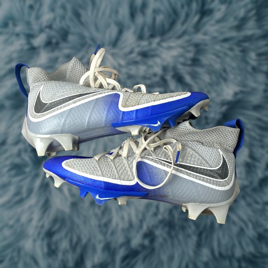 Nike Nike Vapor Edge 360 Mens Size 9 Untouchable Football Cleats Wolf Grey Blue Nike Vapor Edge 360 Football Cleats Mens 9 Blue Wolf Grey Size US 9 / EU 42 - 1 Thumbnail